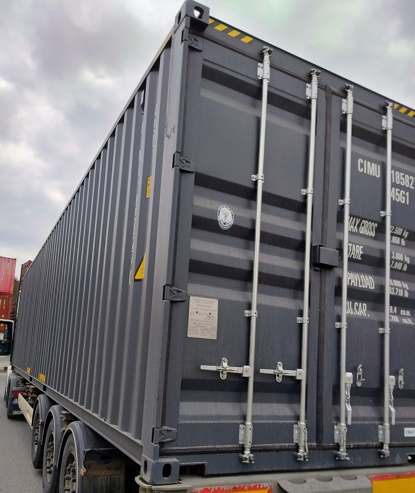 12m (40'HC) Kontener morski CIMU1858270 - obrazek 4