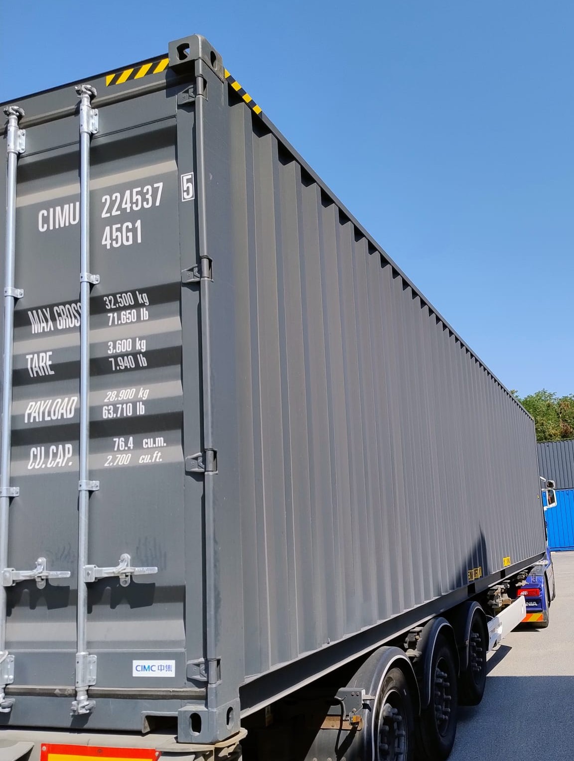 Kontener morski 12m (40'HC) CIMU2245375