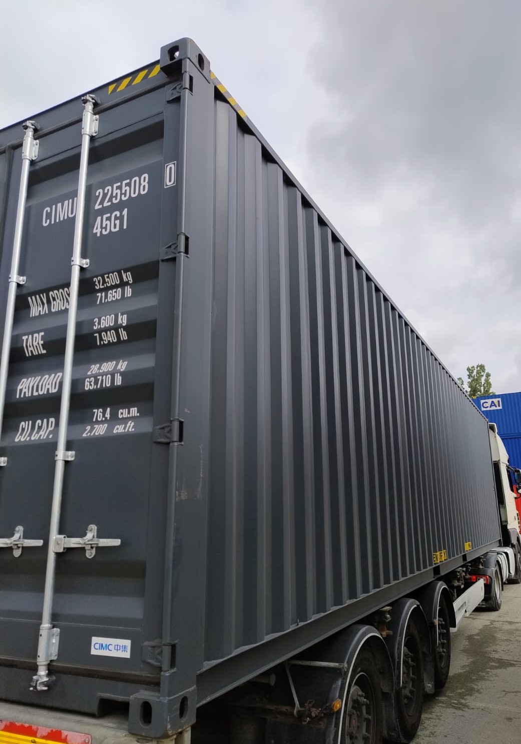 Kontener morski 12m (40'HC) CIMU2255080