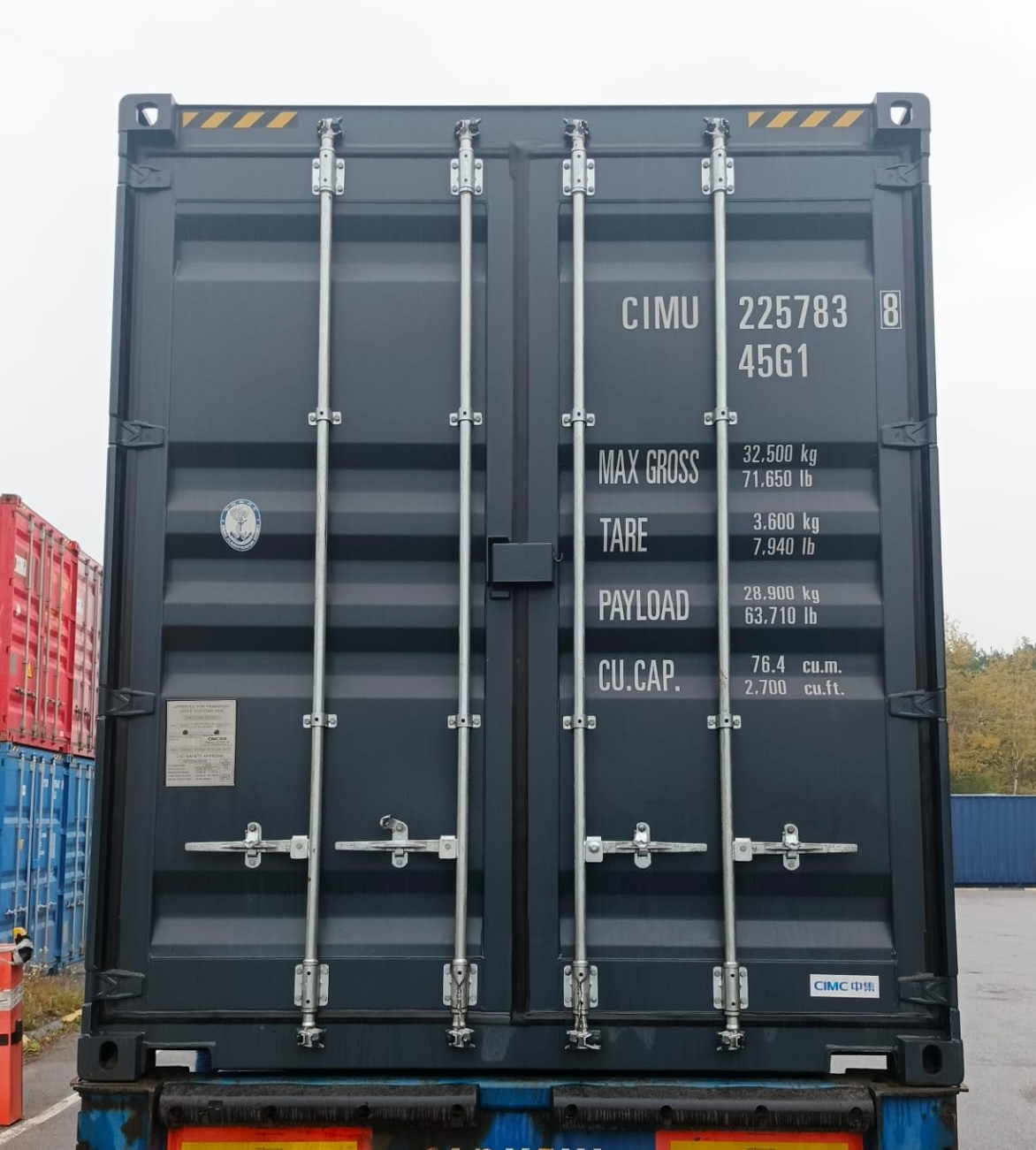 Kontener morski 12m (40'HC) CIMU2257838 - obrazek 3