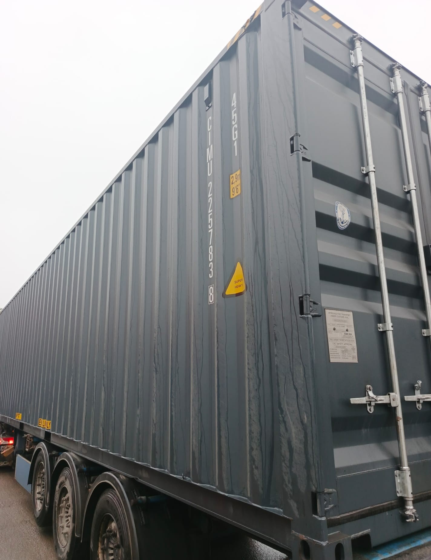 Kontener morski 12m (40'HC) CIMU2257838 - obrazek 2