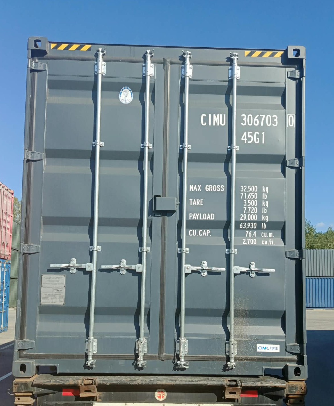 Kontener morski 12m (40'HC) CIMU3067030 - obrazek 6