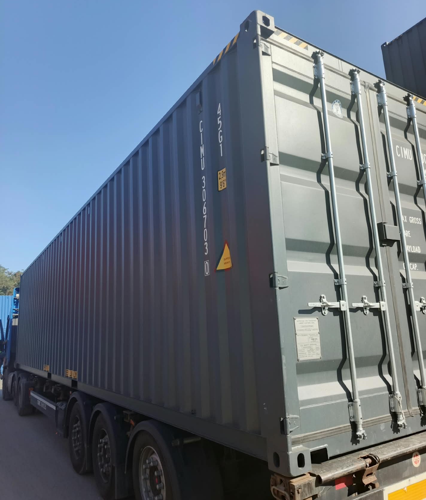 Kontener morski 12m (40'HC) CIMU3067030