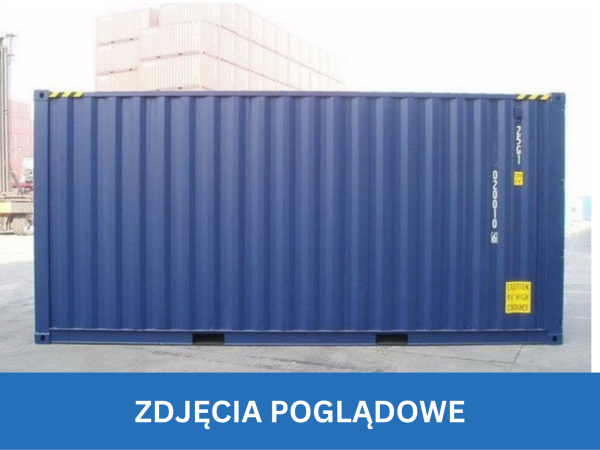 6m (20'DC) RAL 5013 Kontener Morski na zamówienie