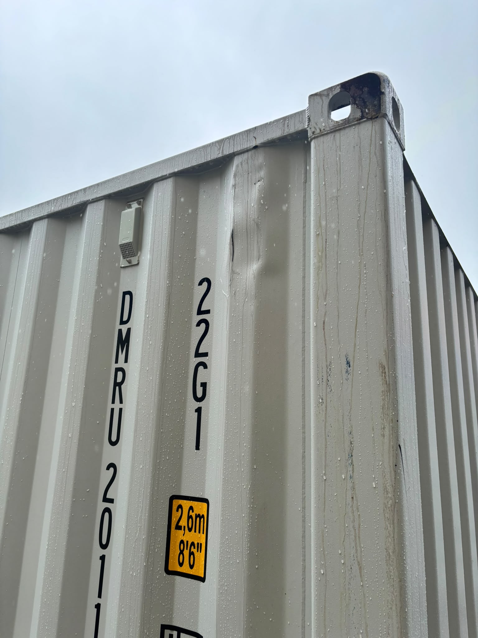 Kontener morski 6m (20'DC) DMRU2011919 - obrazek 3