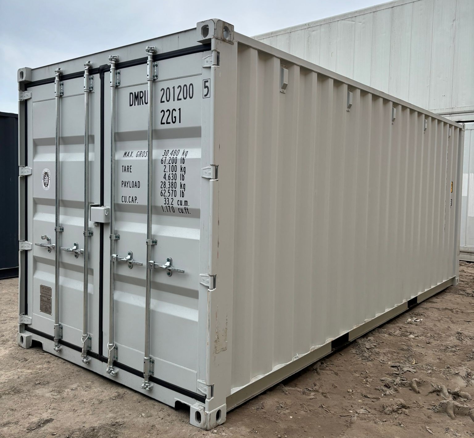 6m (20'DC) Kontener Morski DMRU2012005 - obrazek 3