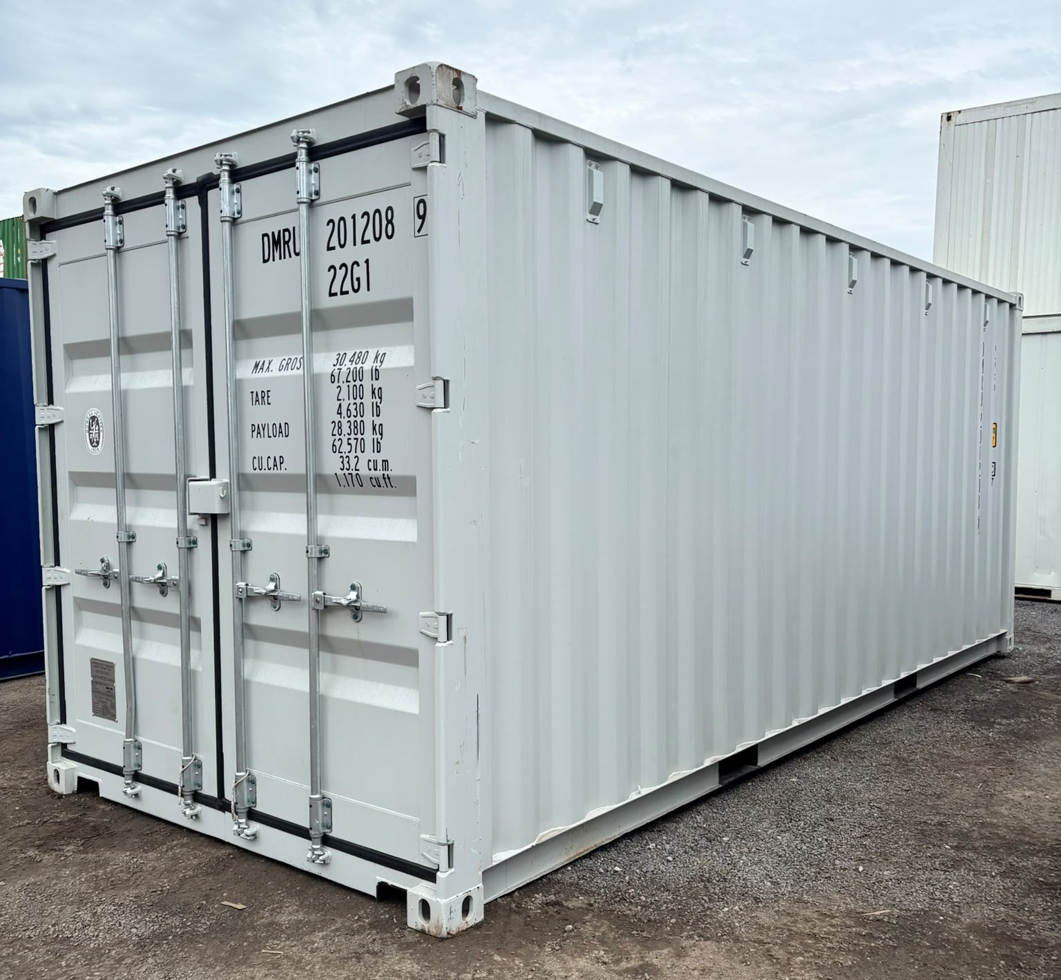 Kontener morski 6m (20'DC) DMRU2012089 - obrazek 3