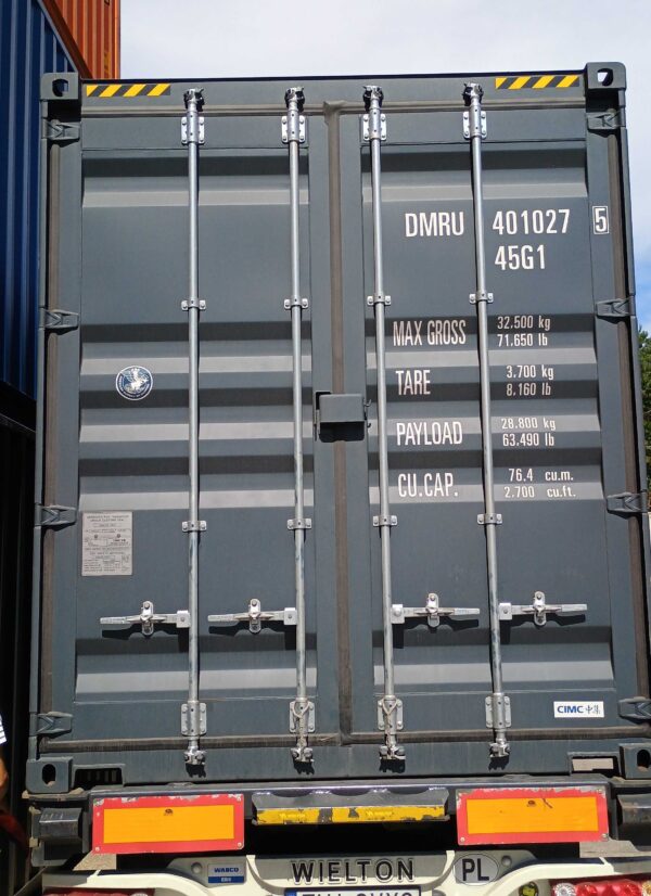 12m (40'HC) Kontener morski DMRU4010275 - obrazek 5