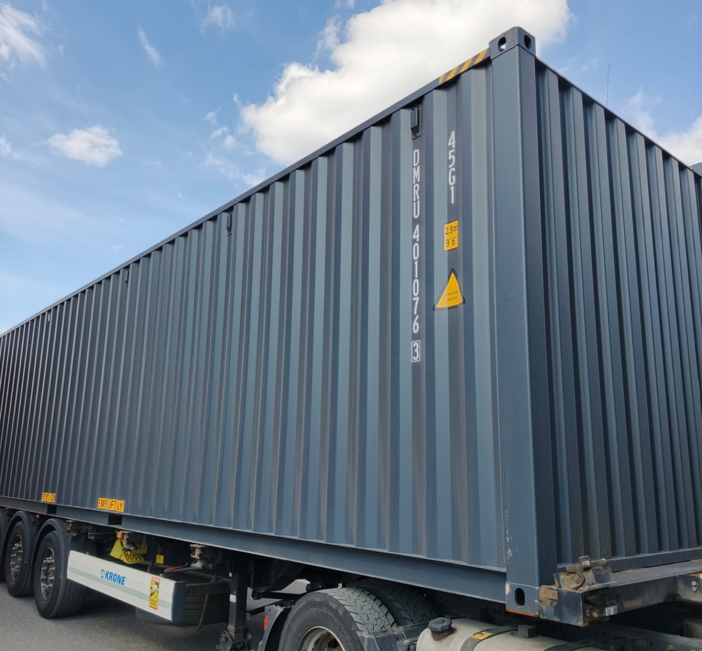 12m (40'HC) Kontener morski DMRU4010763