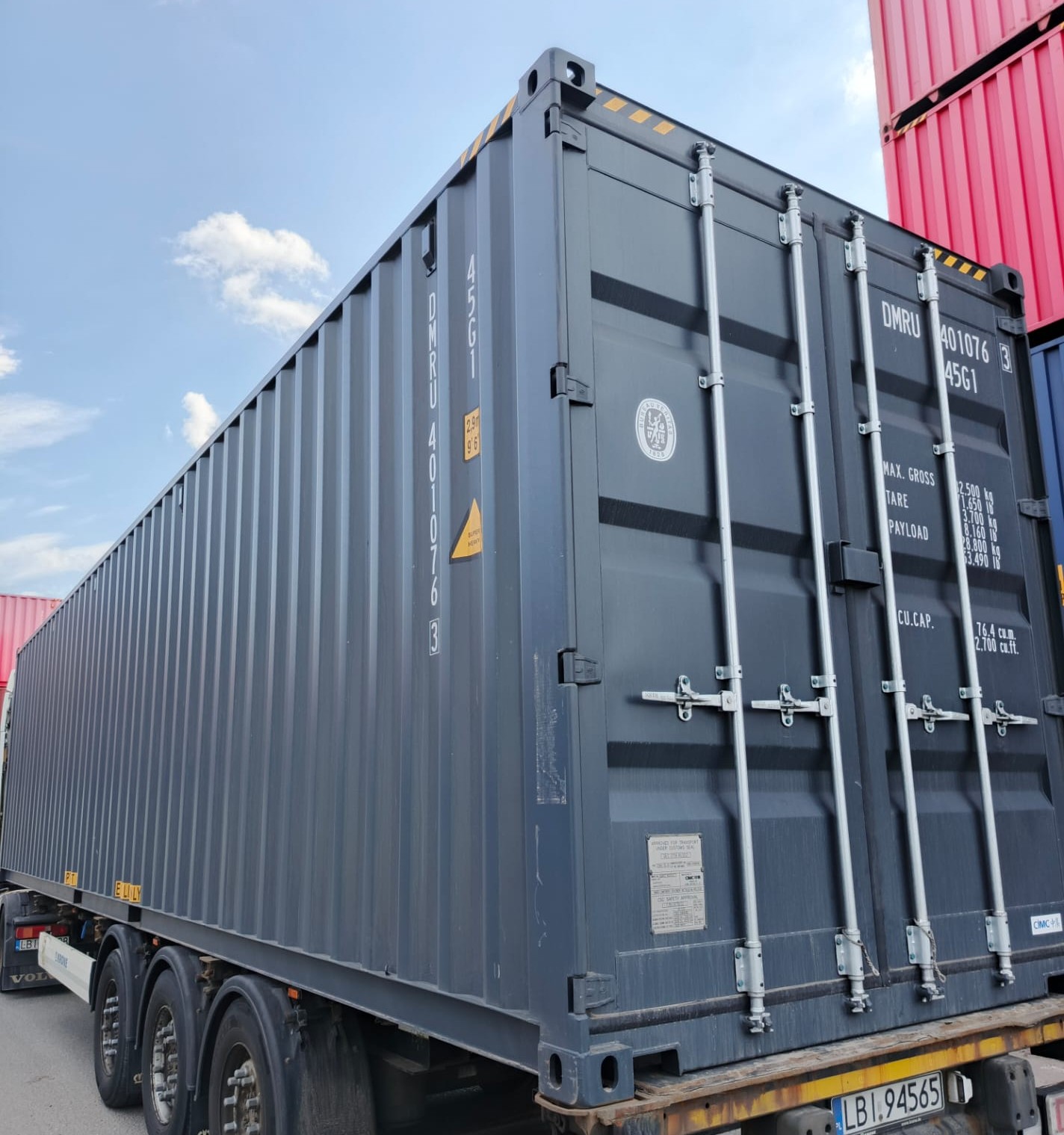 12m (40'HC) Kontener morski DMRU4010763 - obrazek 8