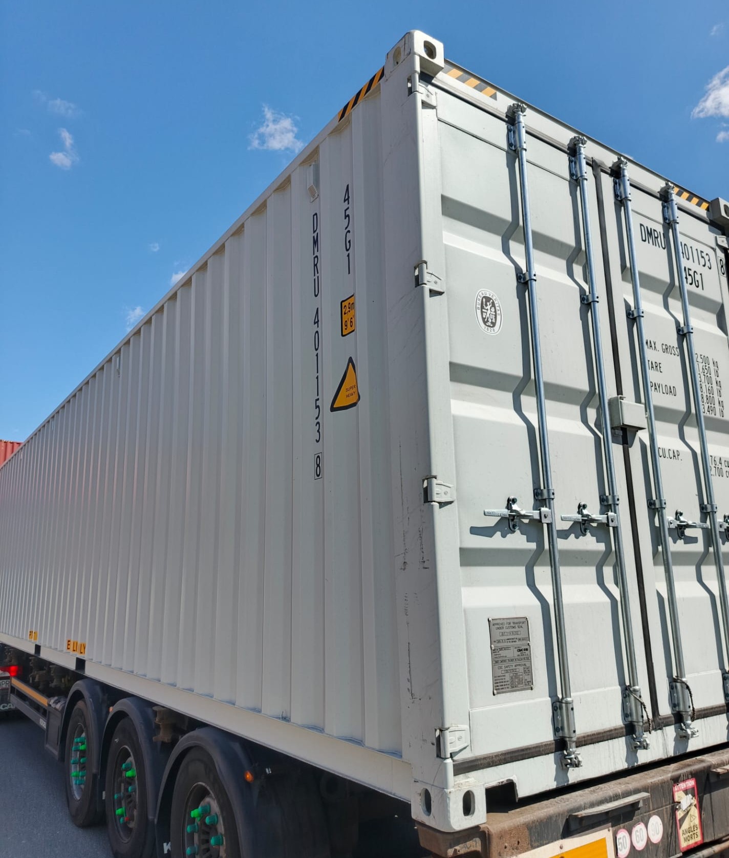 Kontener morski 12m (40'HC) DMRU4011538 - obrazek 2