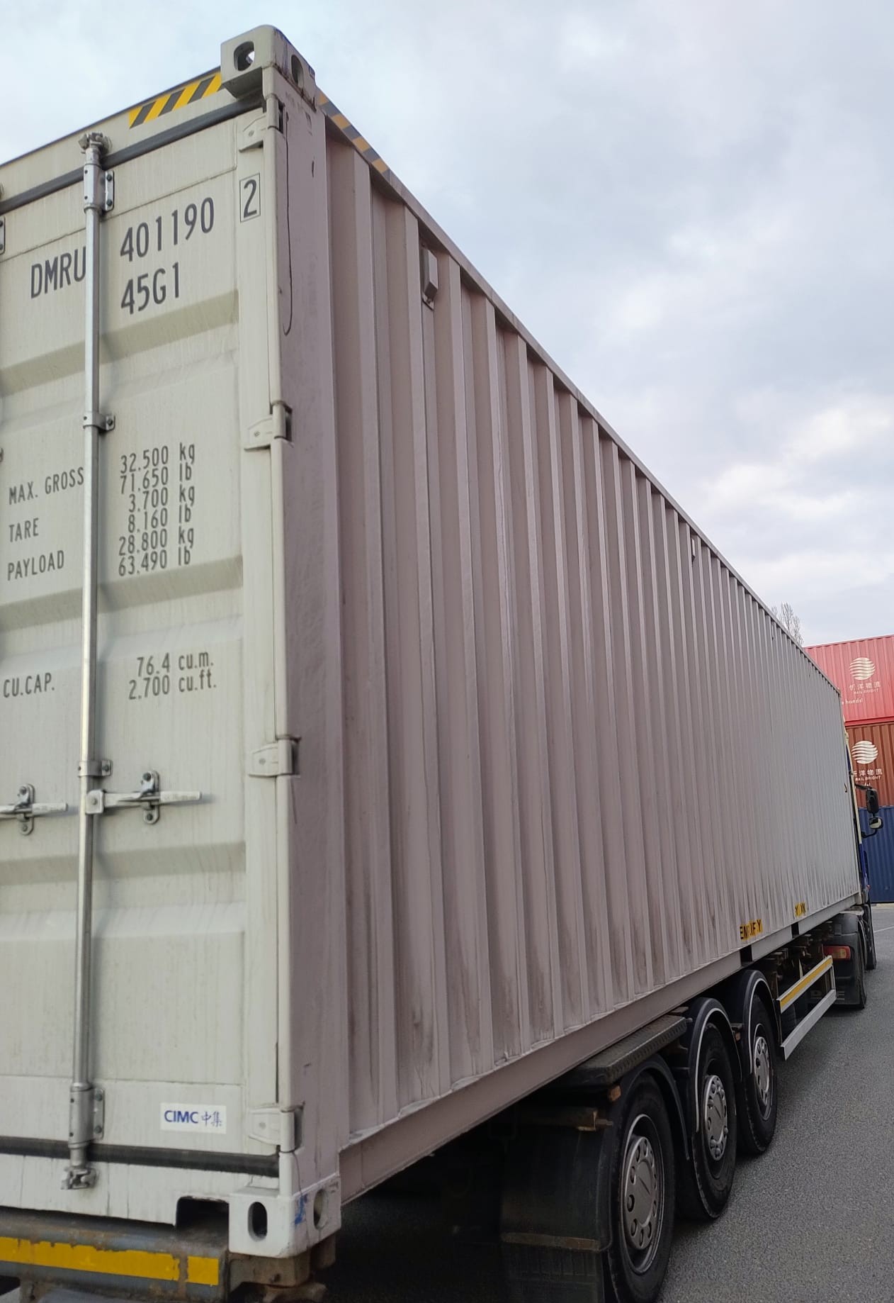 12m (40'HC) Kontener morski DMRU4011902 - obrazek 7