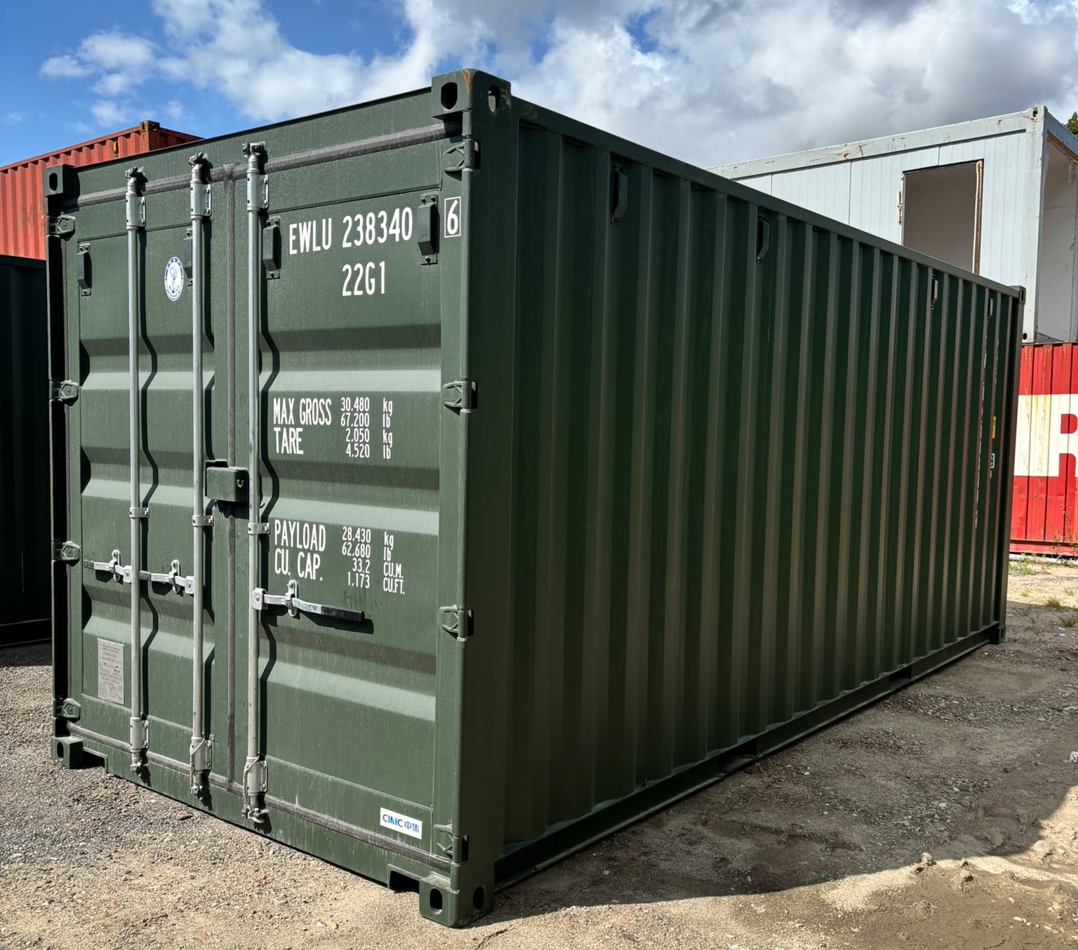 Kontener morski 6m (20'DC) EWLU2383406 - obrazek 5