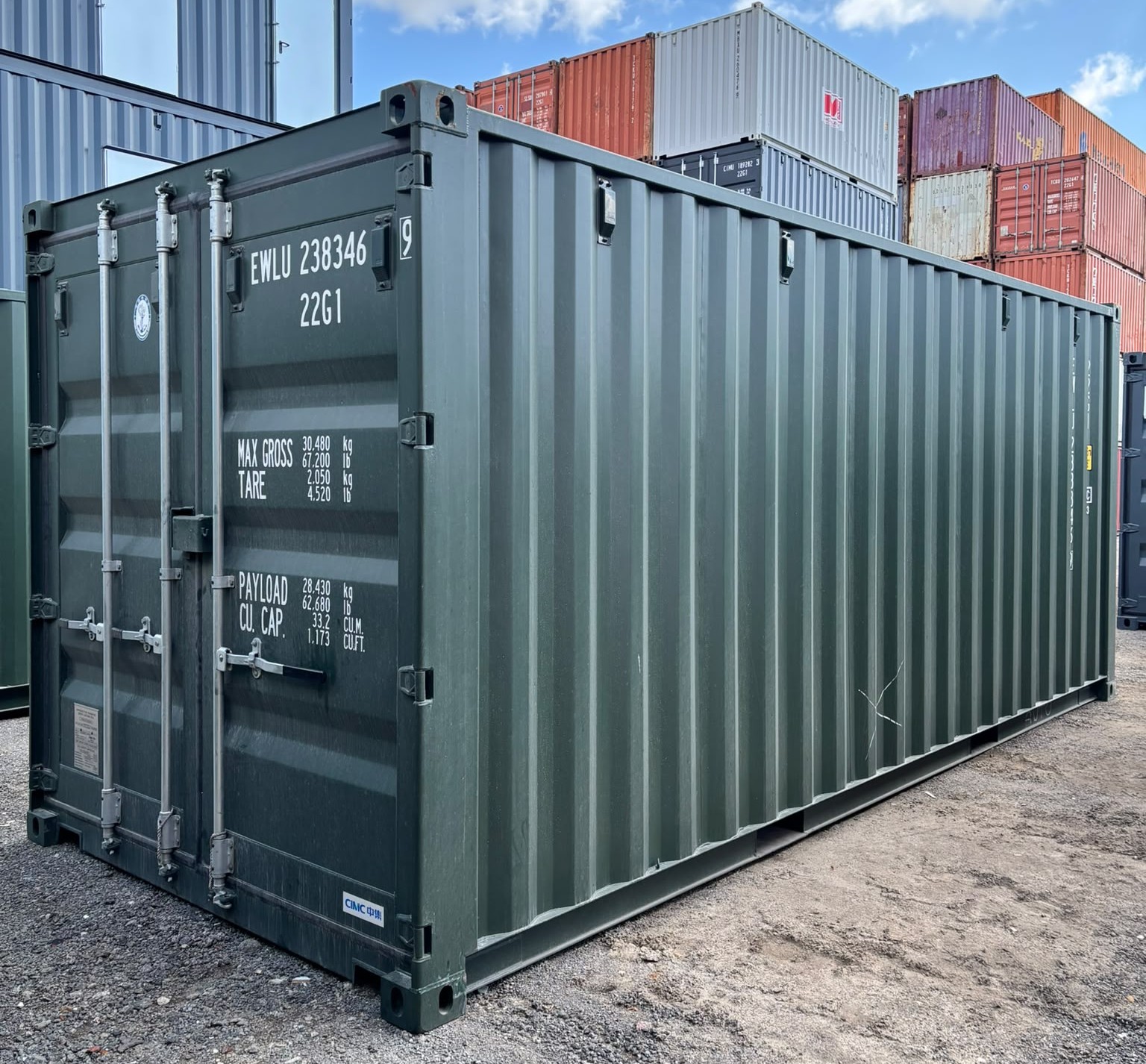 Kontener morski 6m (20'DC) EWLU2383469 - obrazek 3