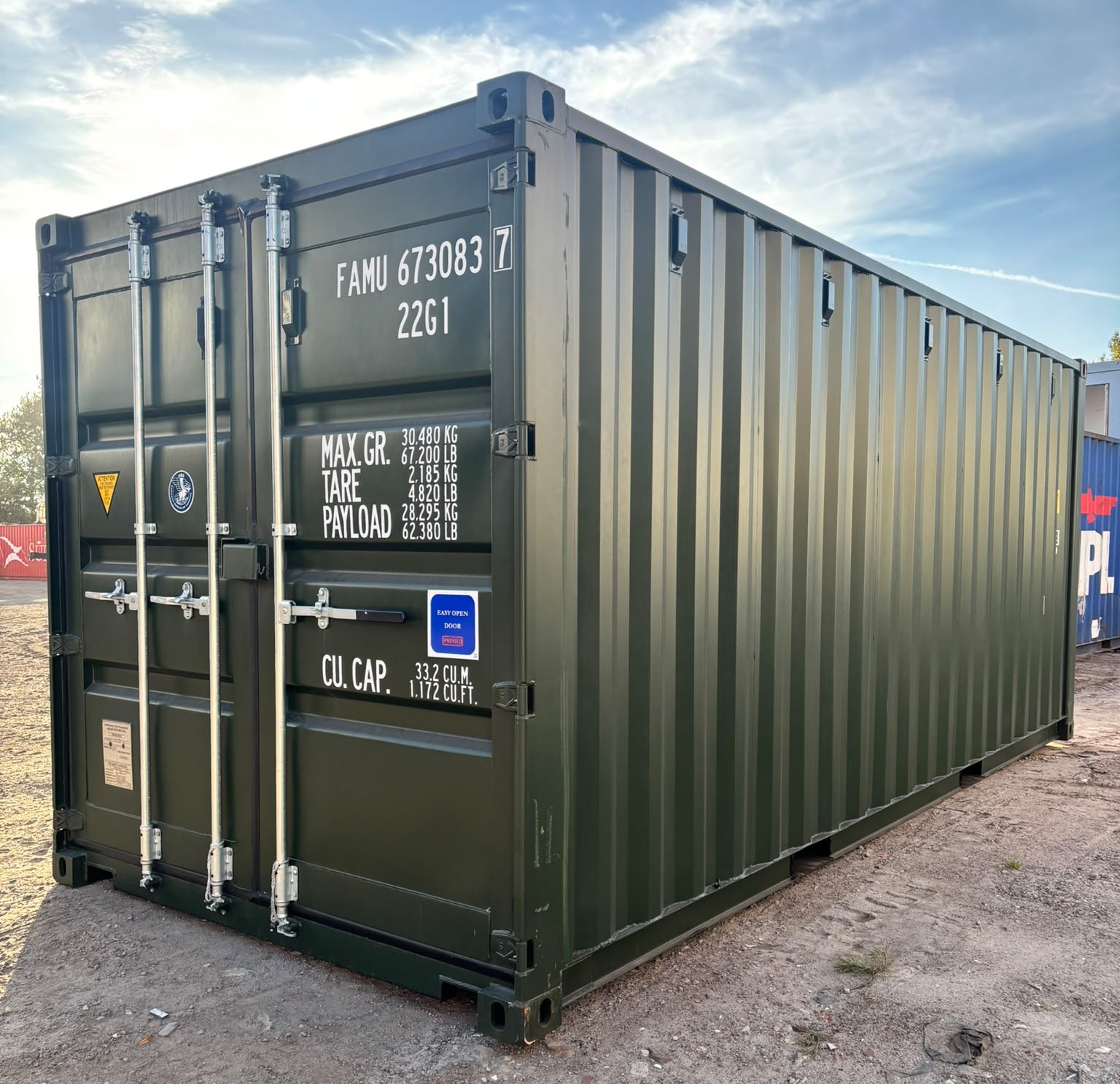 Kontener morski 6m (20'DC) FAMU6730837