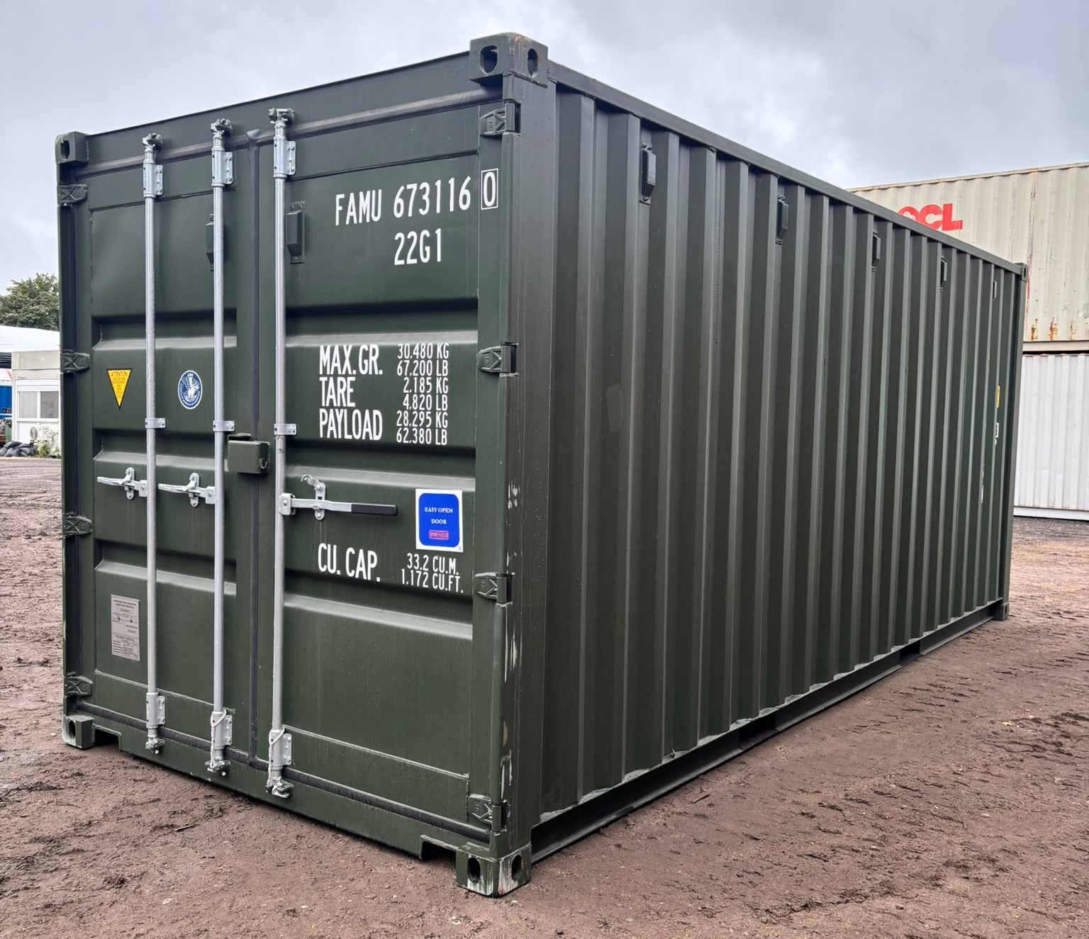 Kontener morski 6m (20'DC) FAMU6731160