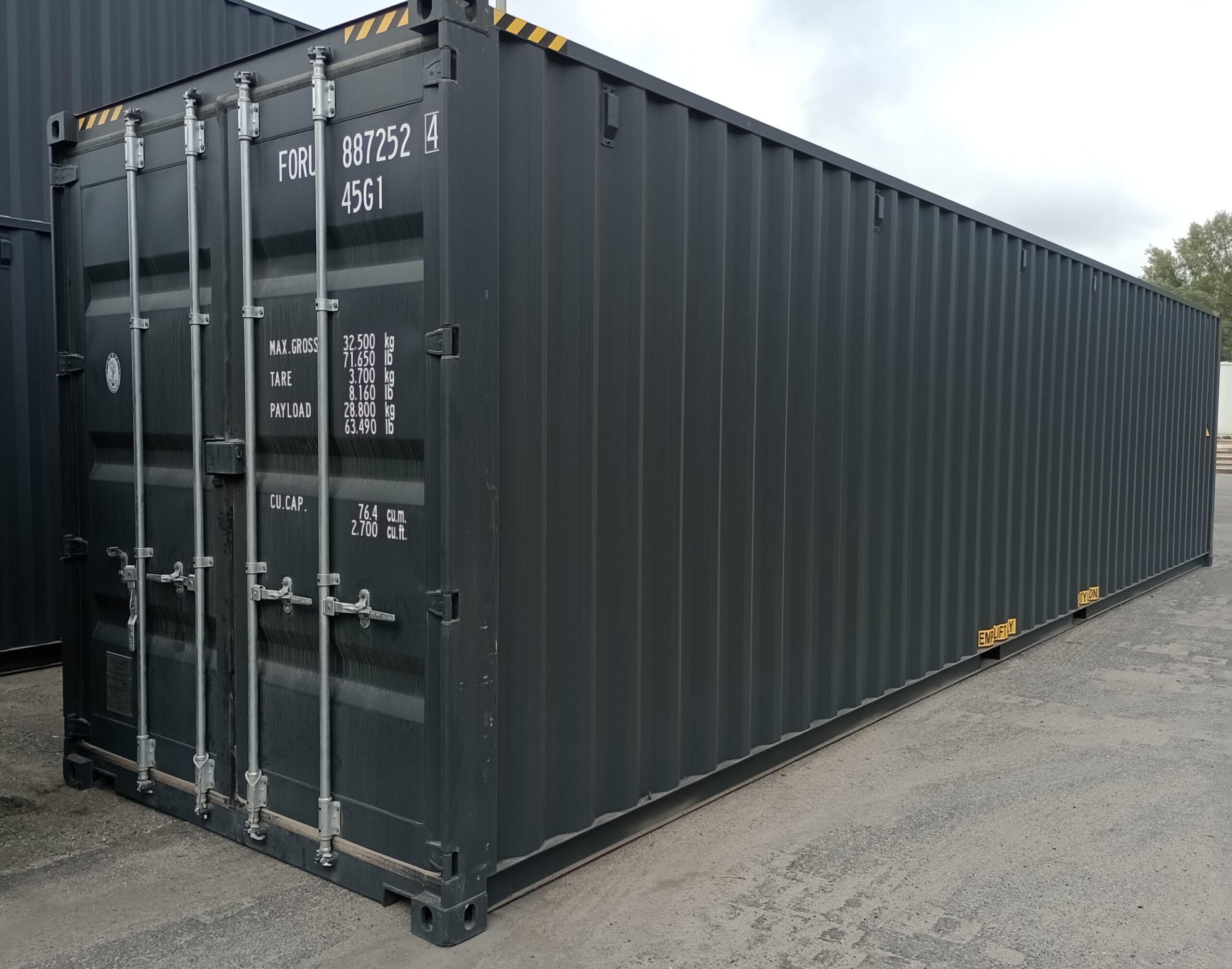 Kontener morski 12m (40'HC) FORU8872524