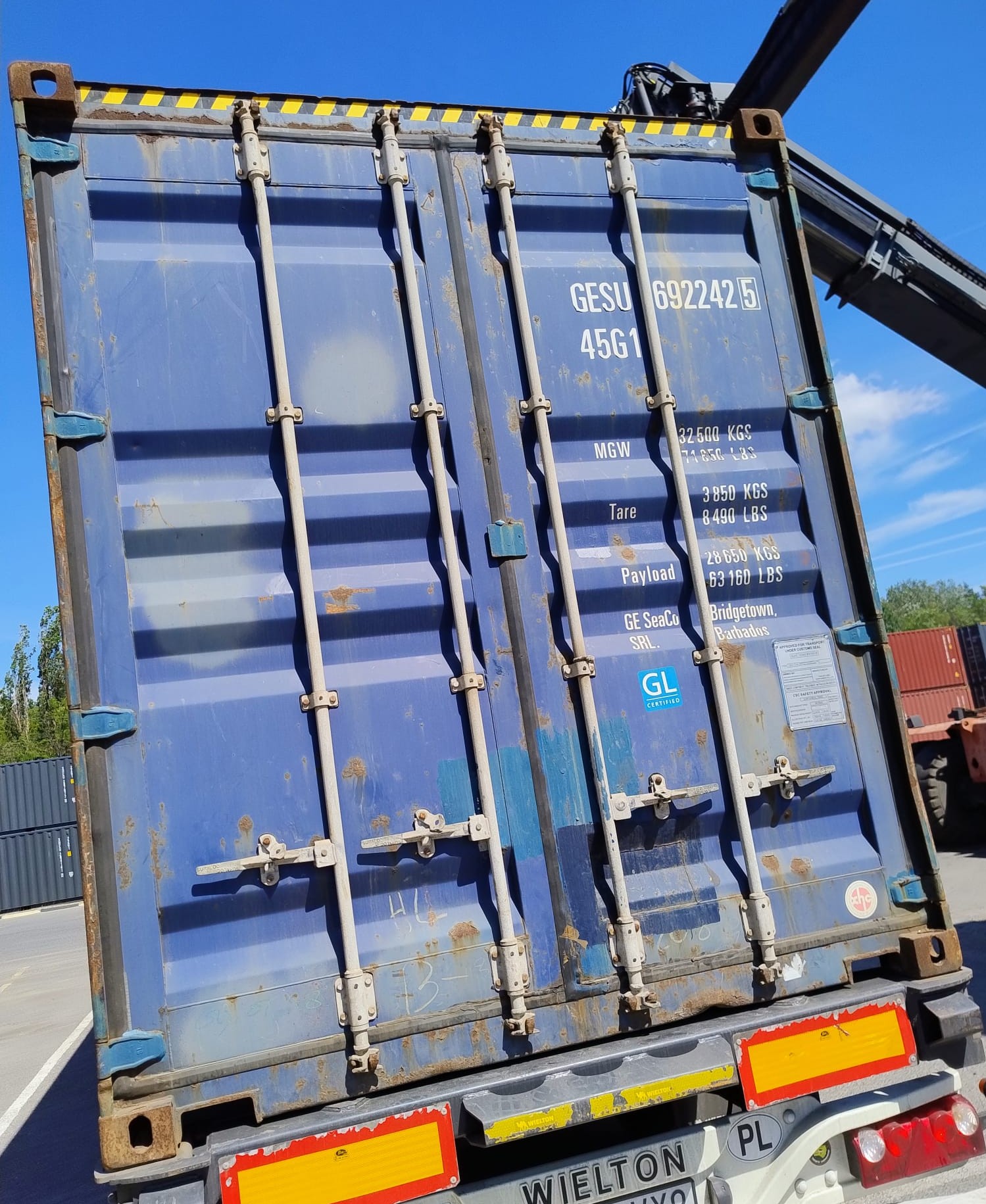 12m (40'HC) Kontener morski GESU6922425 - obrazek 2