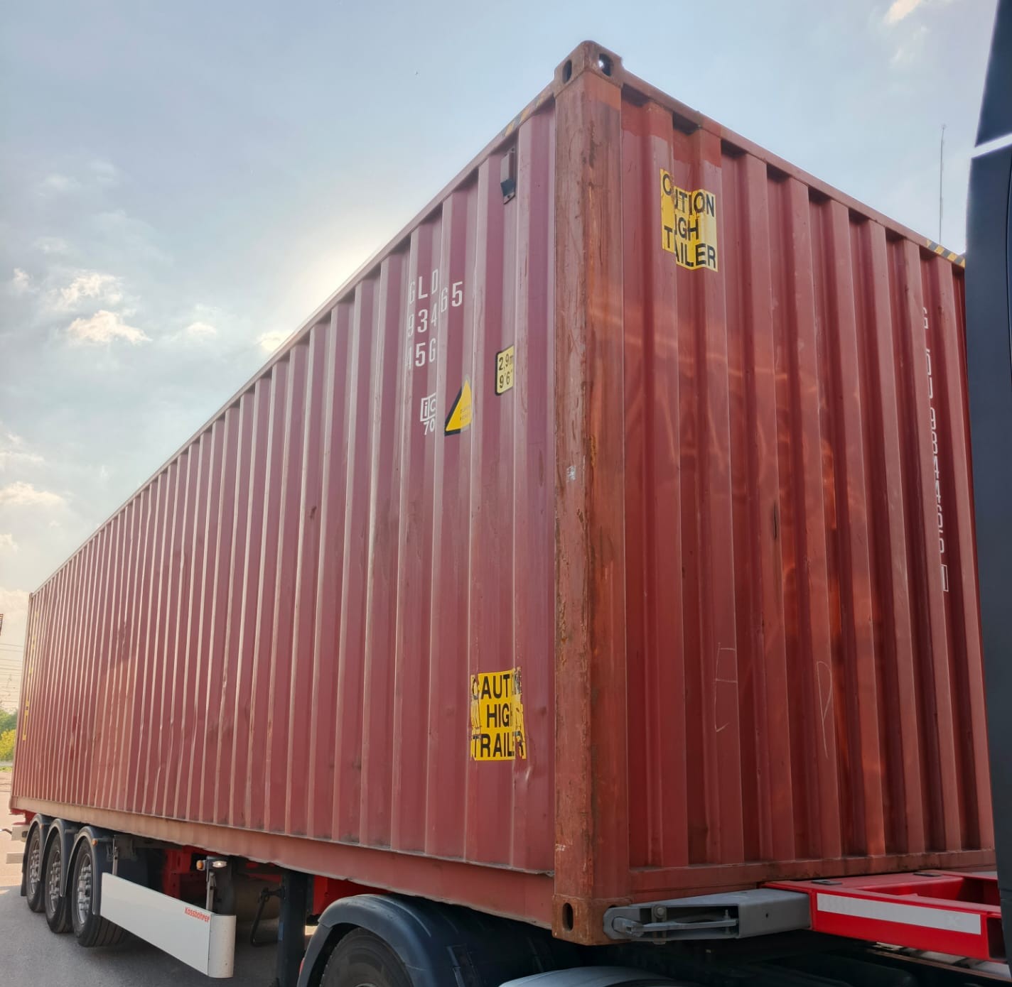 12m (40'HC) Kontener morski GLDU9344651