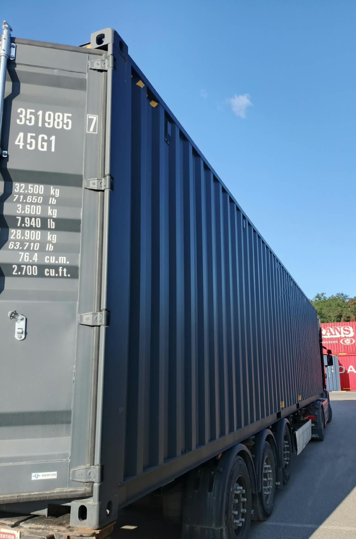 Kontener morski 12m (40'HC) HHXU3519857 - obrazek 7