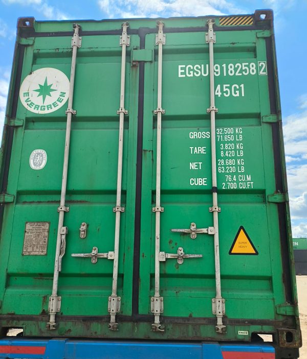 12m (40'HC) Kontener morski EGSU9182582 - obrazek 3