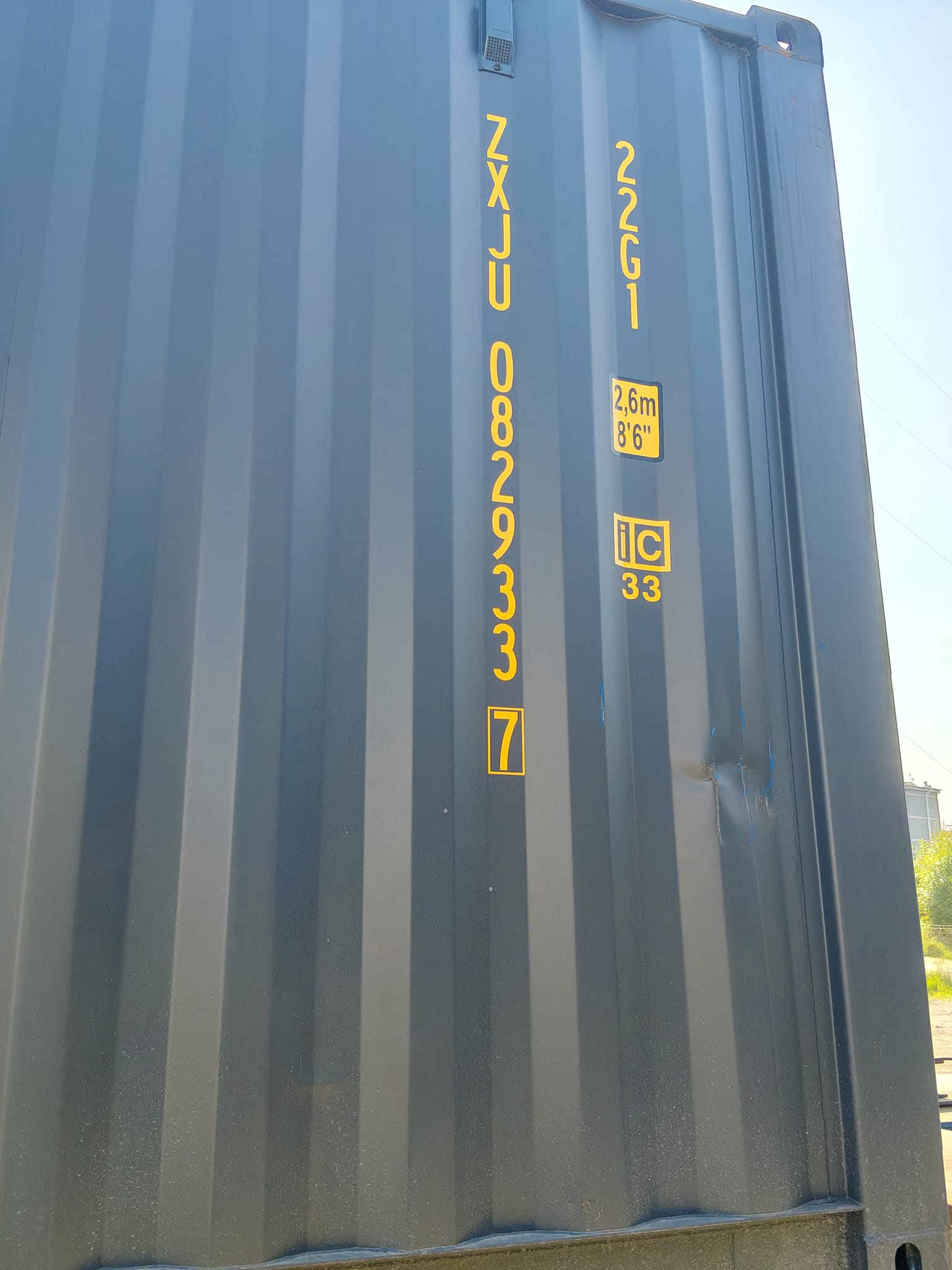 6m (20'DC) Kontener Morski ZXJU0829337 - obrazek 4