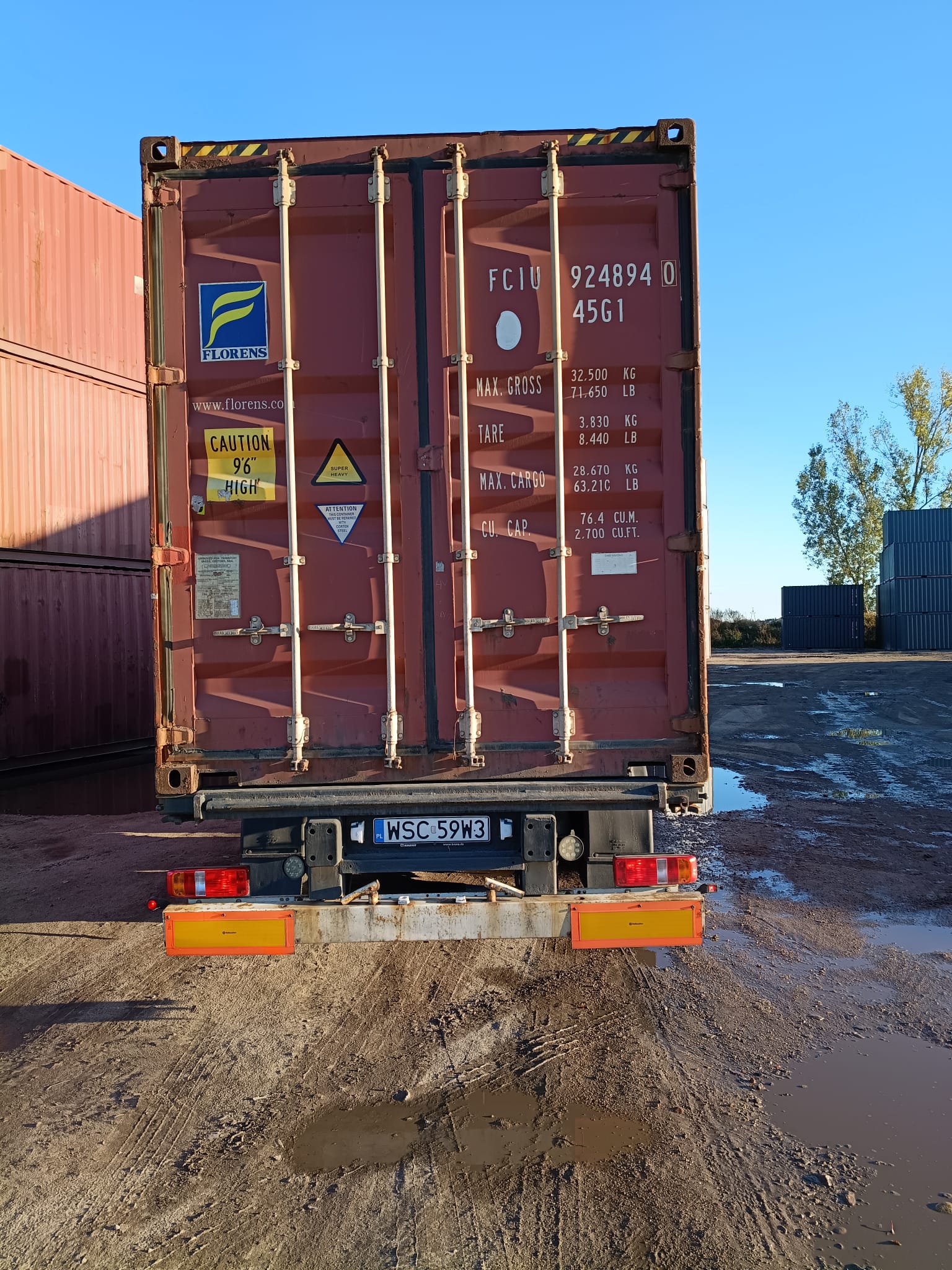 12m (40'HC) Kontener morski FCIU9248940 - obrazek 3