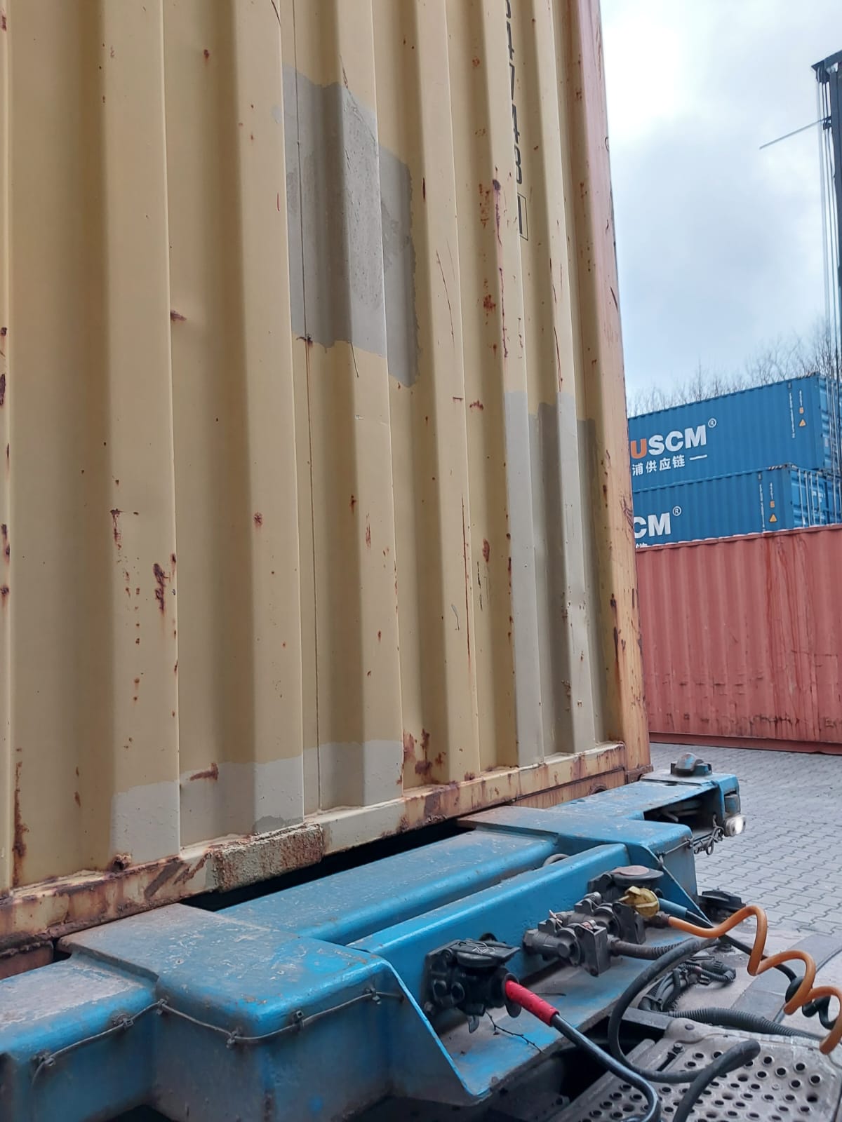 12m (40'HC) Kontener morski WEDU8347431 - obrazek 10