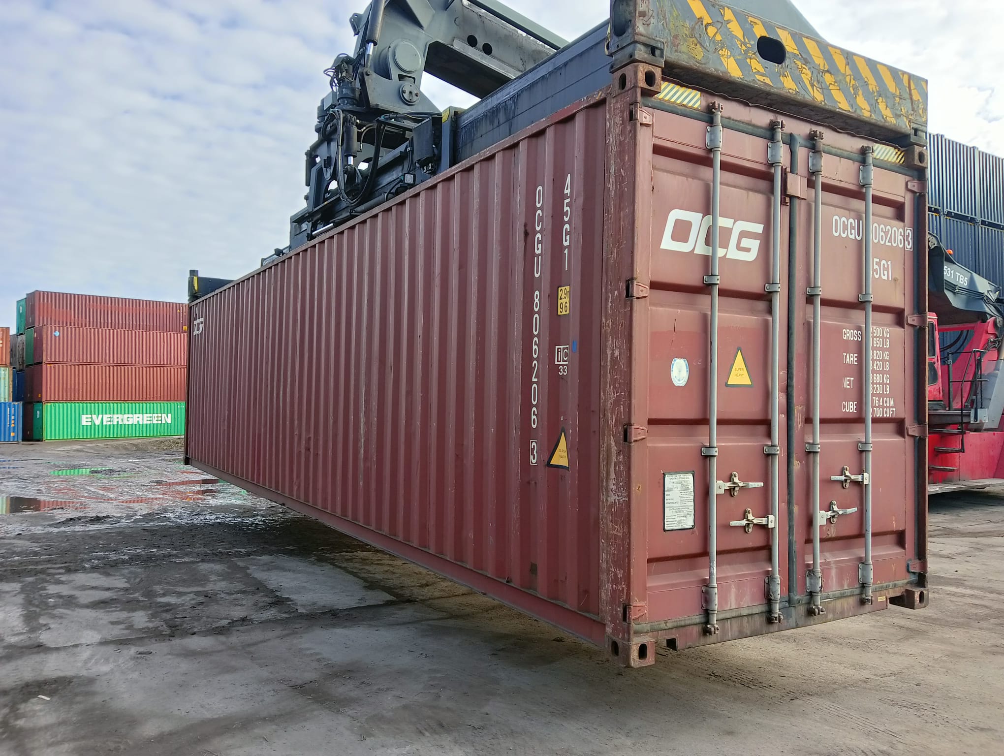 12m (40'HC) Kontener morski OCGU8062063