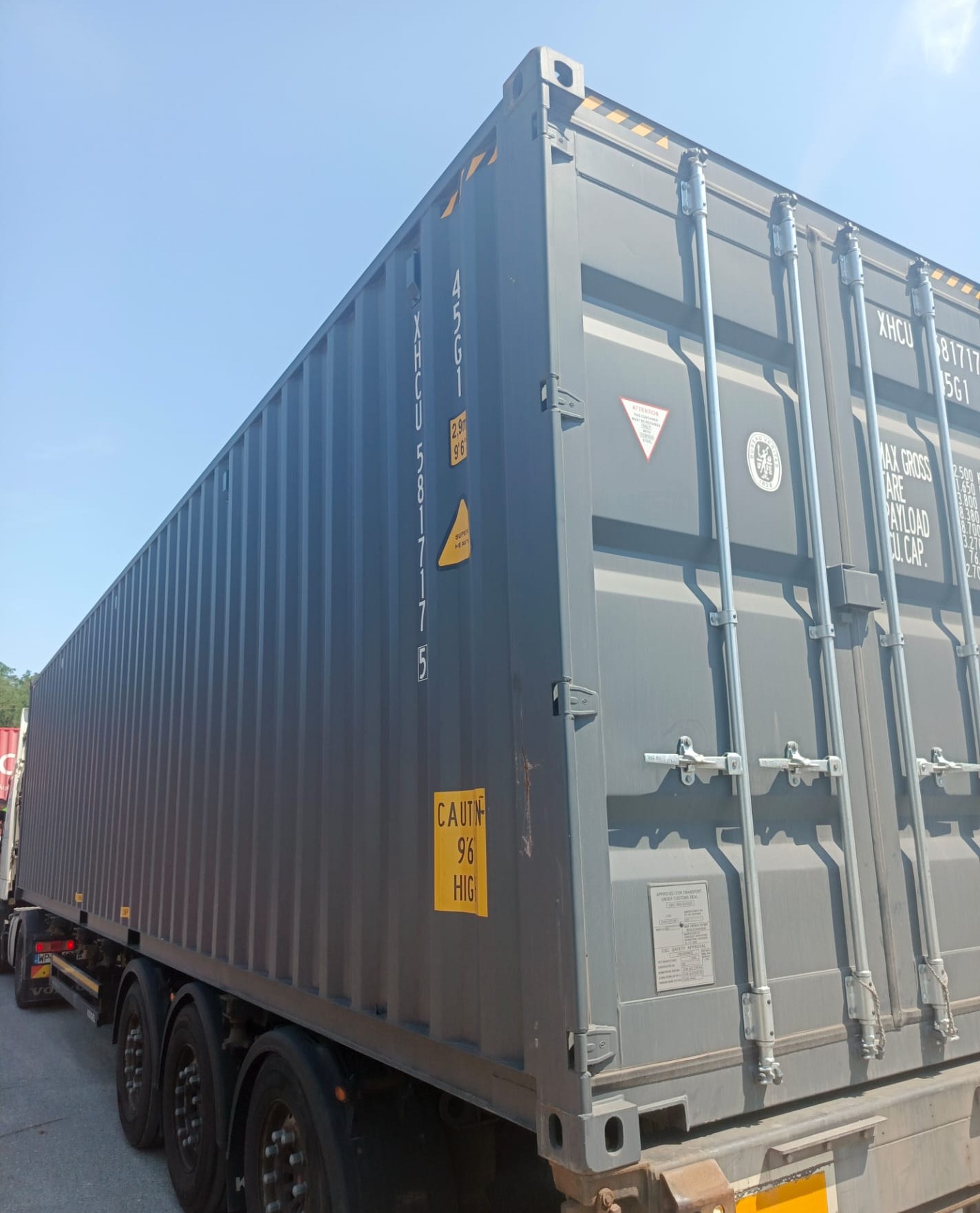 Kontener morski 12m (40'HC) XHCU5817175 - obrazek 3