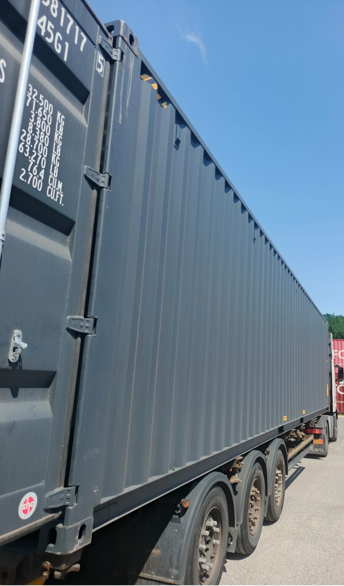 Kontener morski 12m (40'HC) XHCU5817175 - obrazek 5