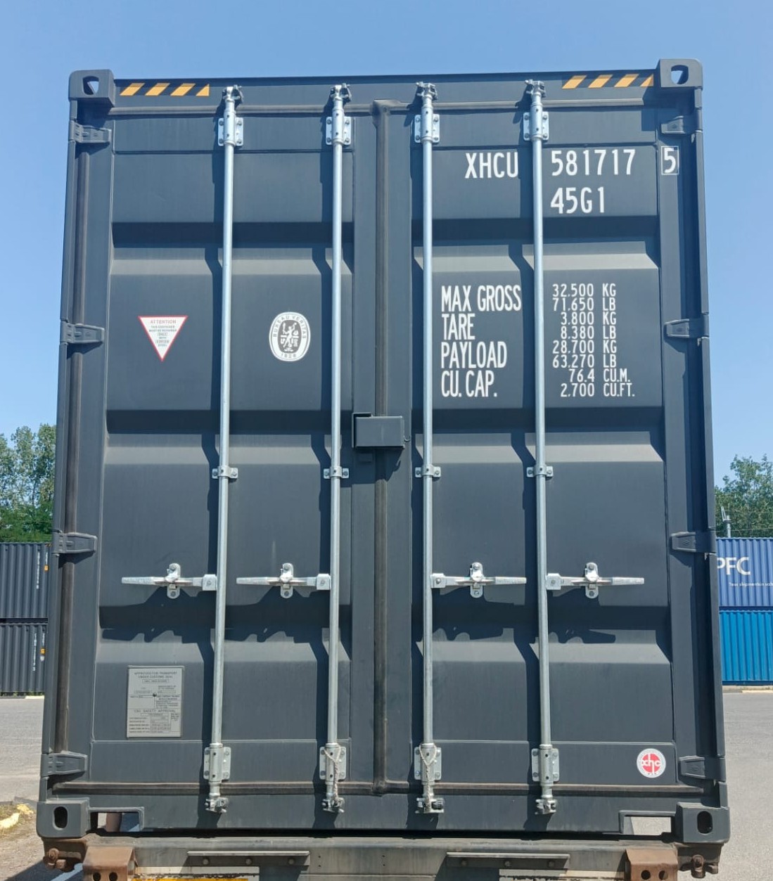 Kontener morski 12m (40'HC) XHCU5817175 - obrazek 8