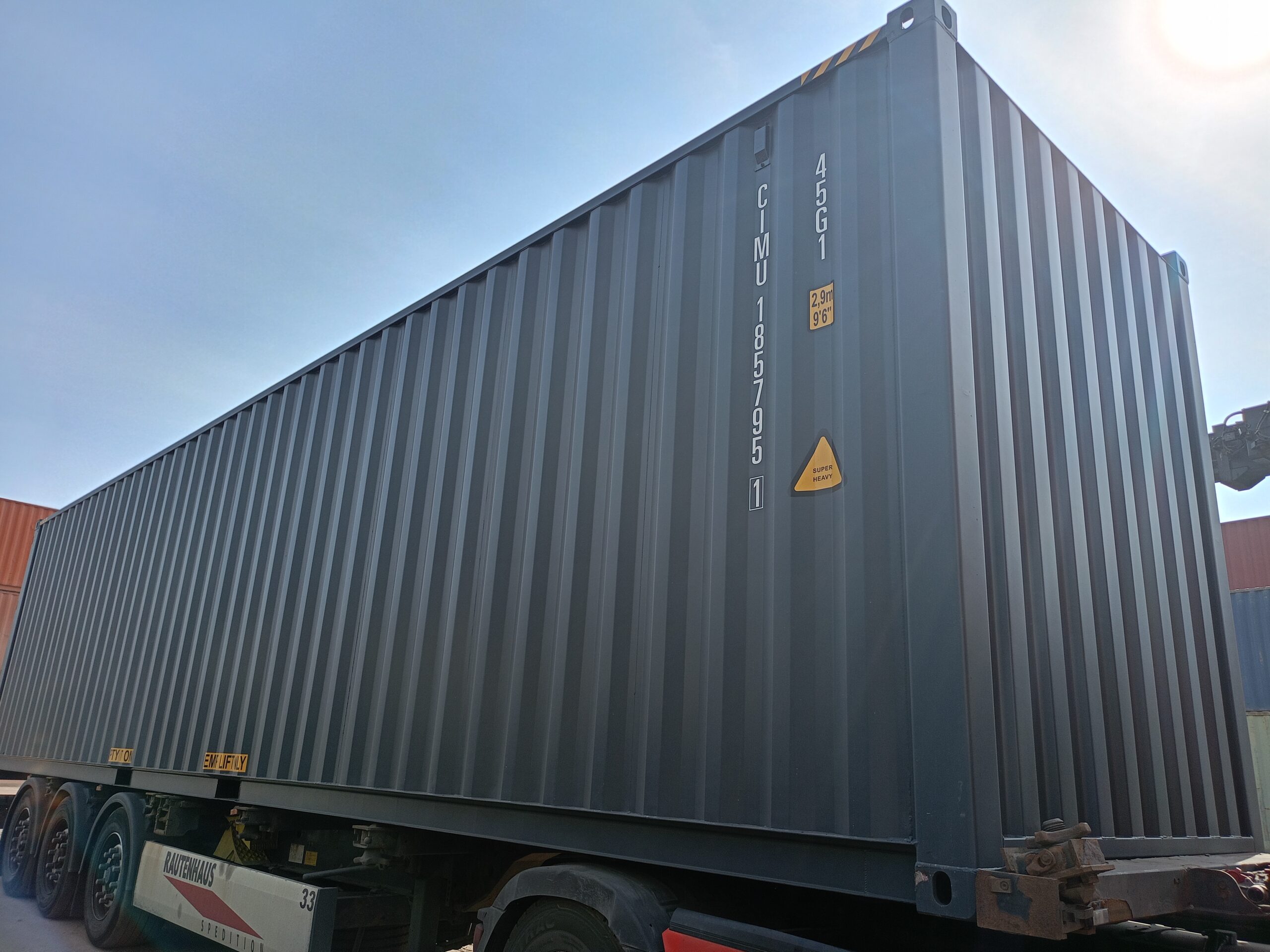 12m (40'HC) Kontener morski CIMU1857951 - obrazek 7