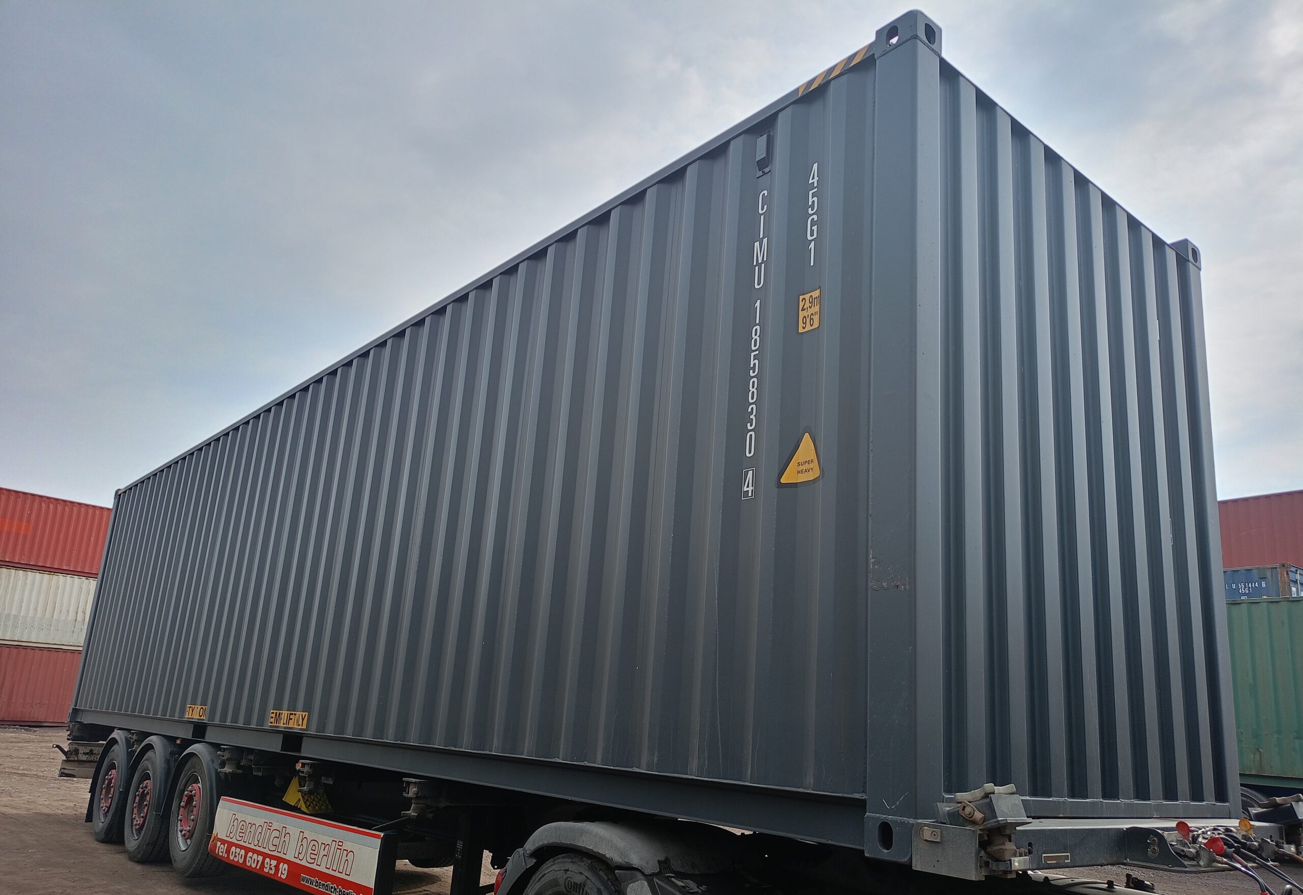 12m (40'HC) Kontener morski CIMU1858304 - obrazek 5