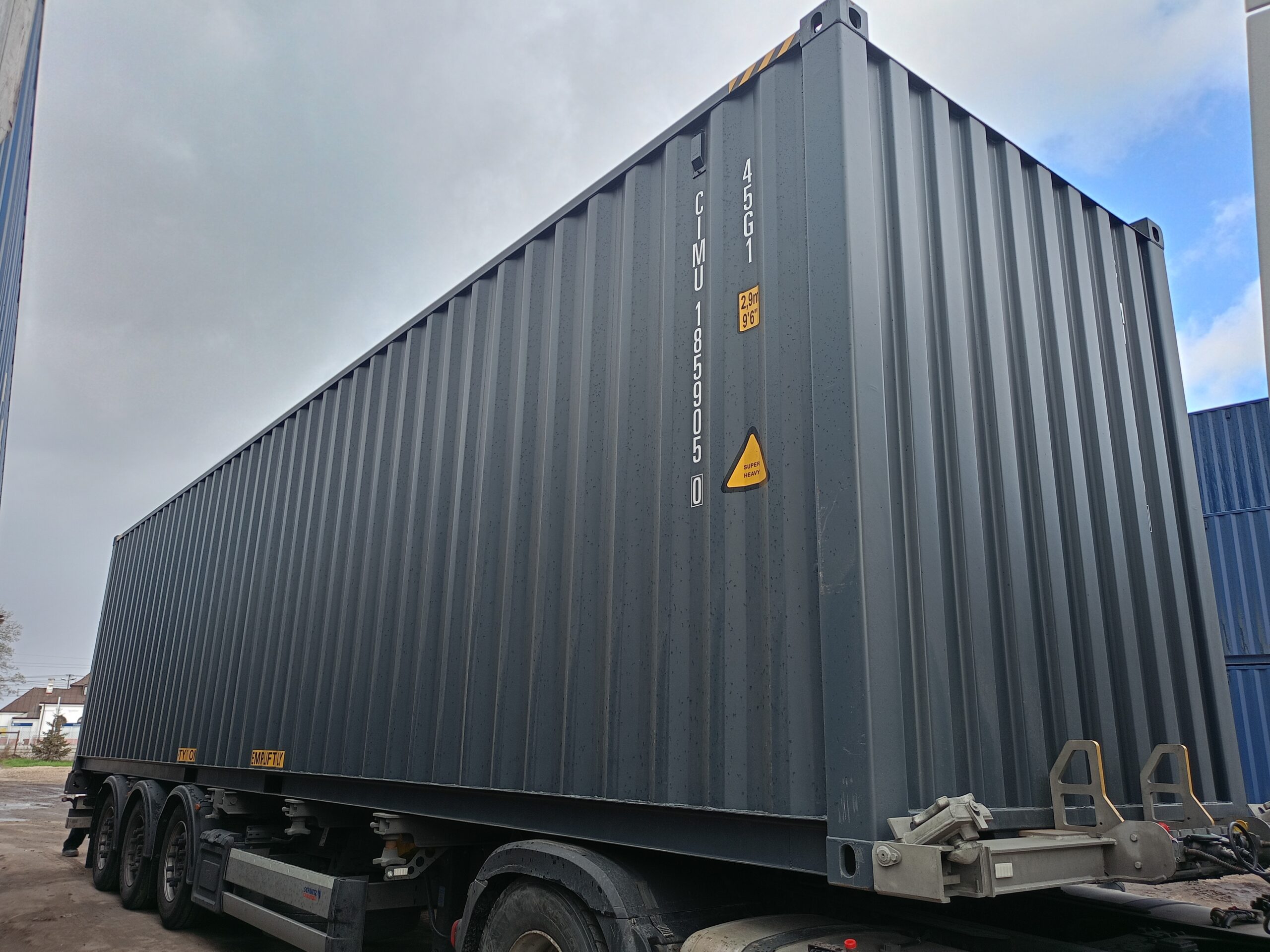 12m (40'HC) Kontener morski CIMU1859050 - obrazek 2