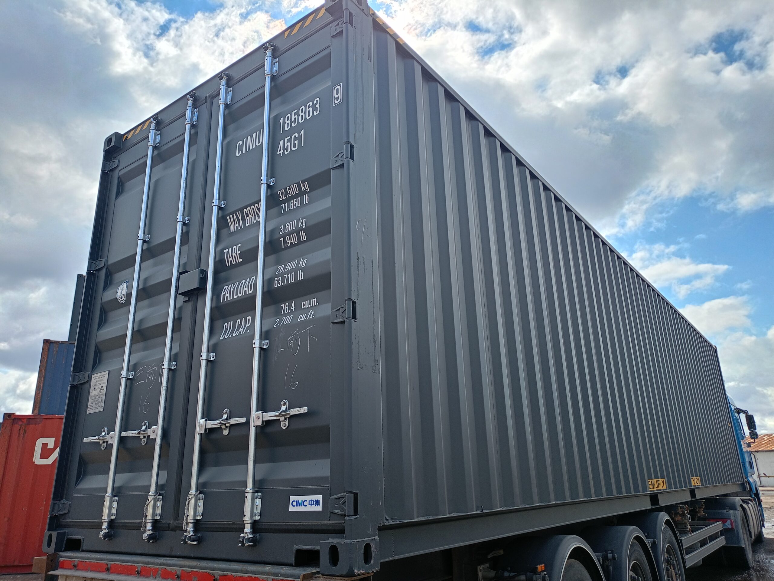 12m (40'HC) Kontener morski CIMU1858639 - obrazek 9