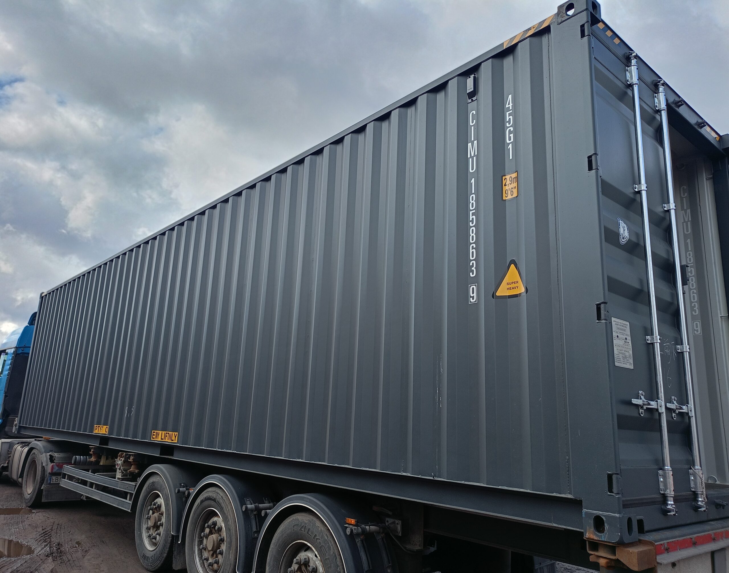 12m (40'HC) Kontener morski CIMU1858639 - obrazek 3