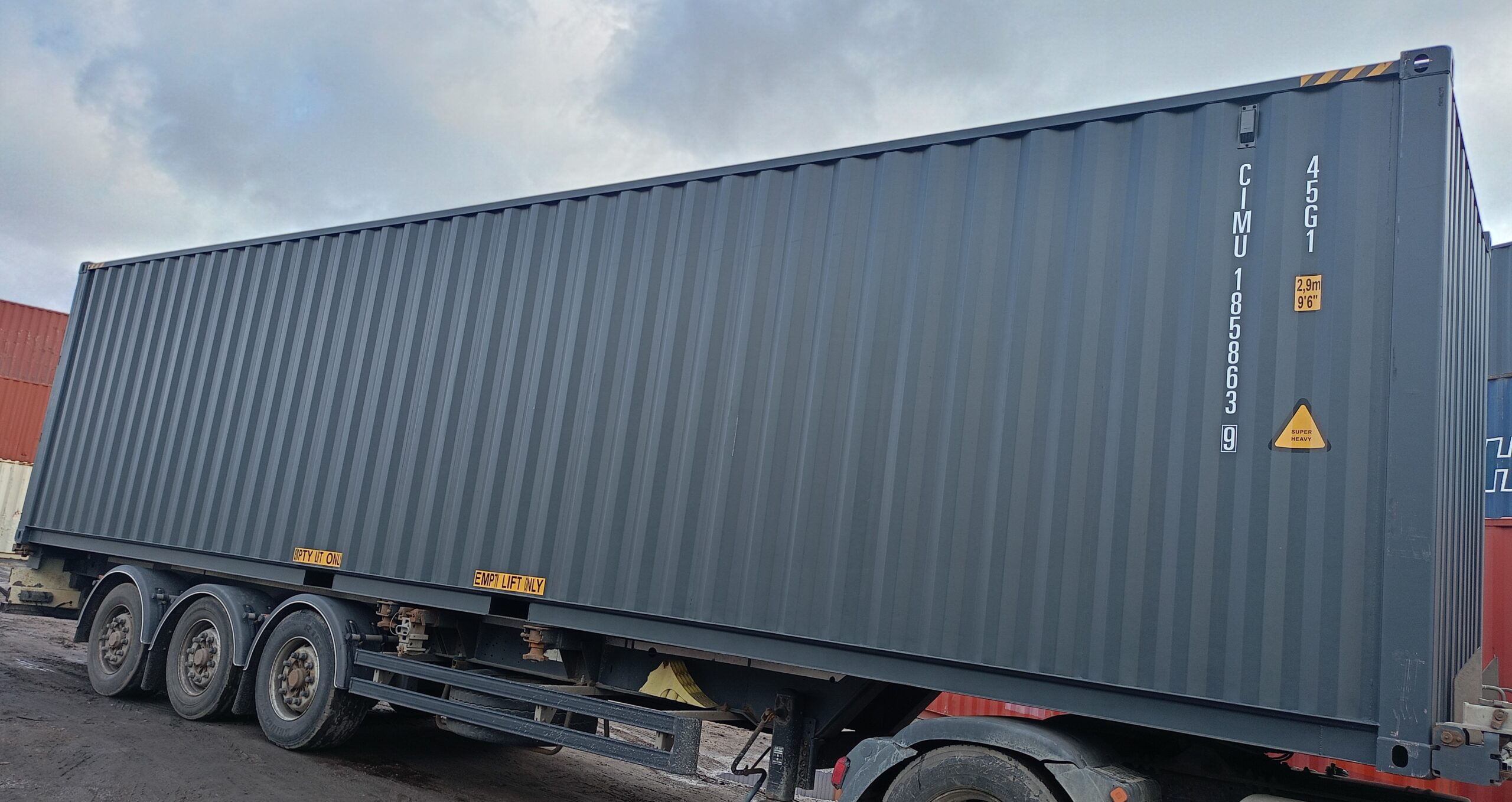 12m (40'HC) Kontener morski CIMU1858639 - obrazek 8