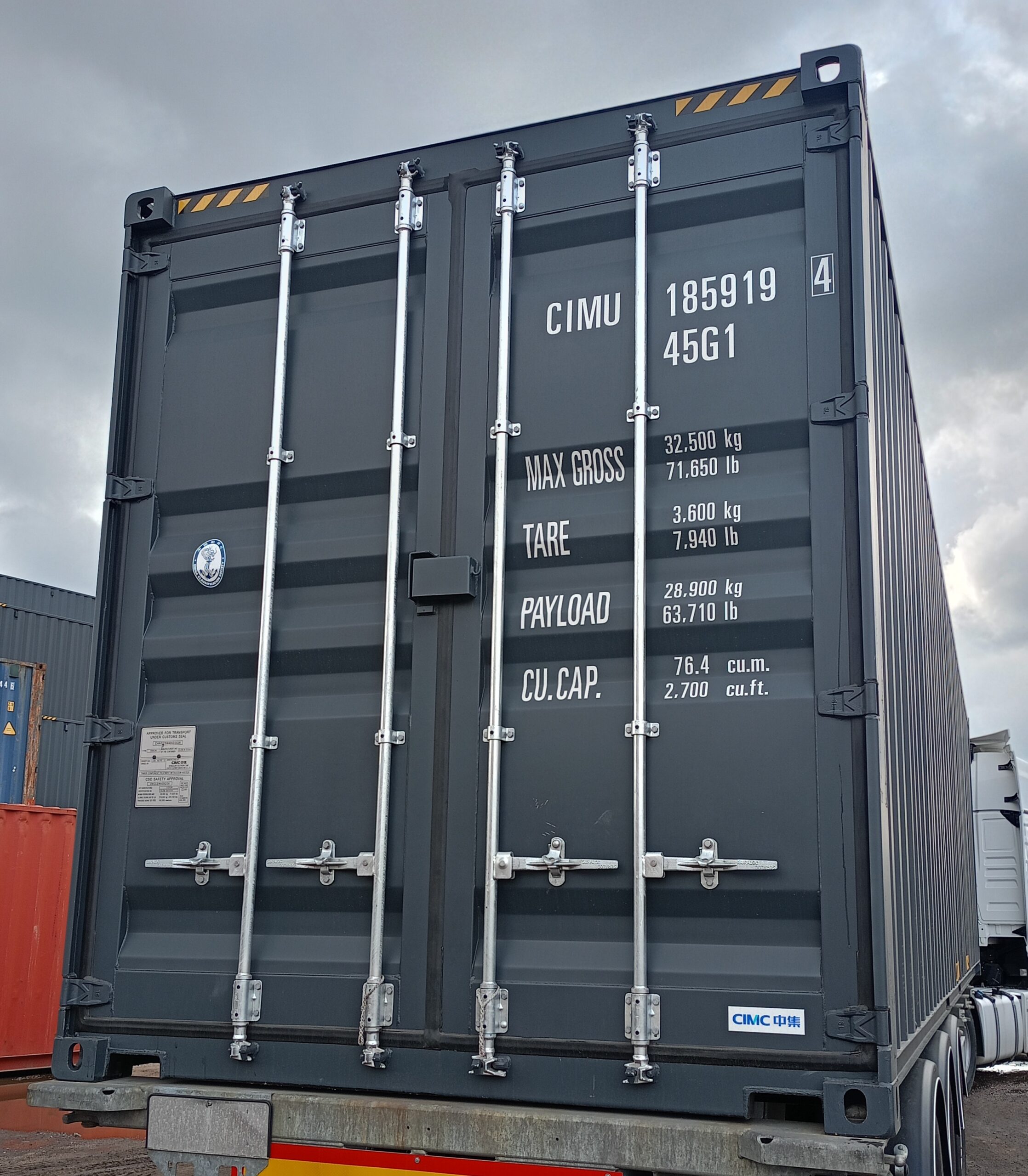 12m (40'HC) Kontener morski CIMU1859194 - obrazek 7