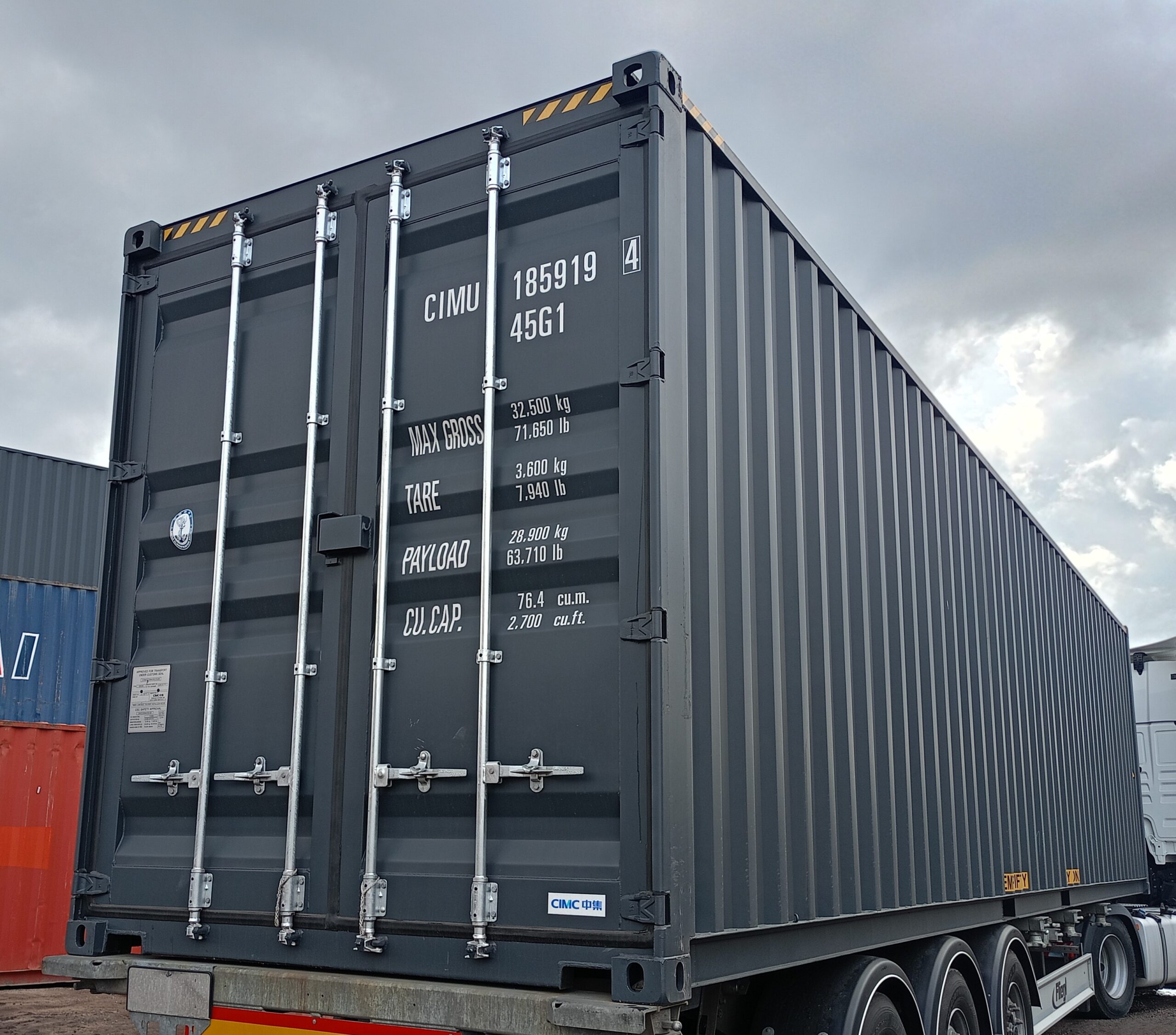 12m (40'HC) Kontener morski CIMU1859194 - obrazek 8