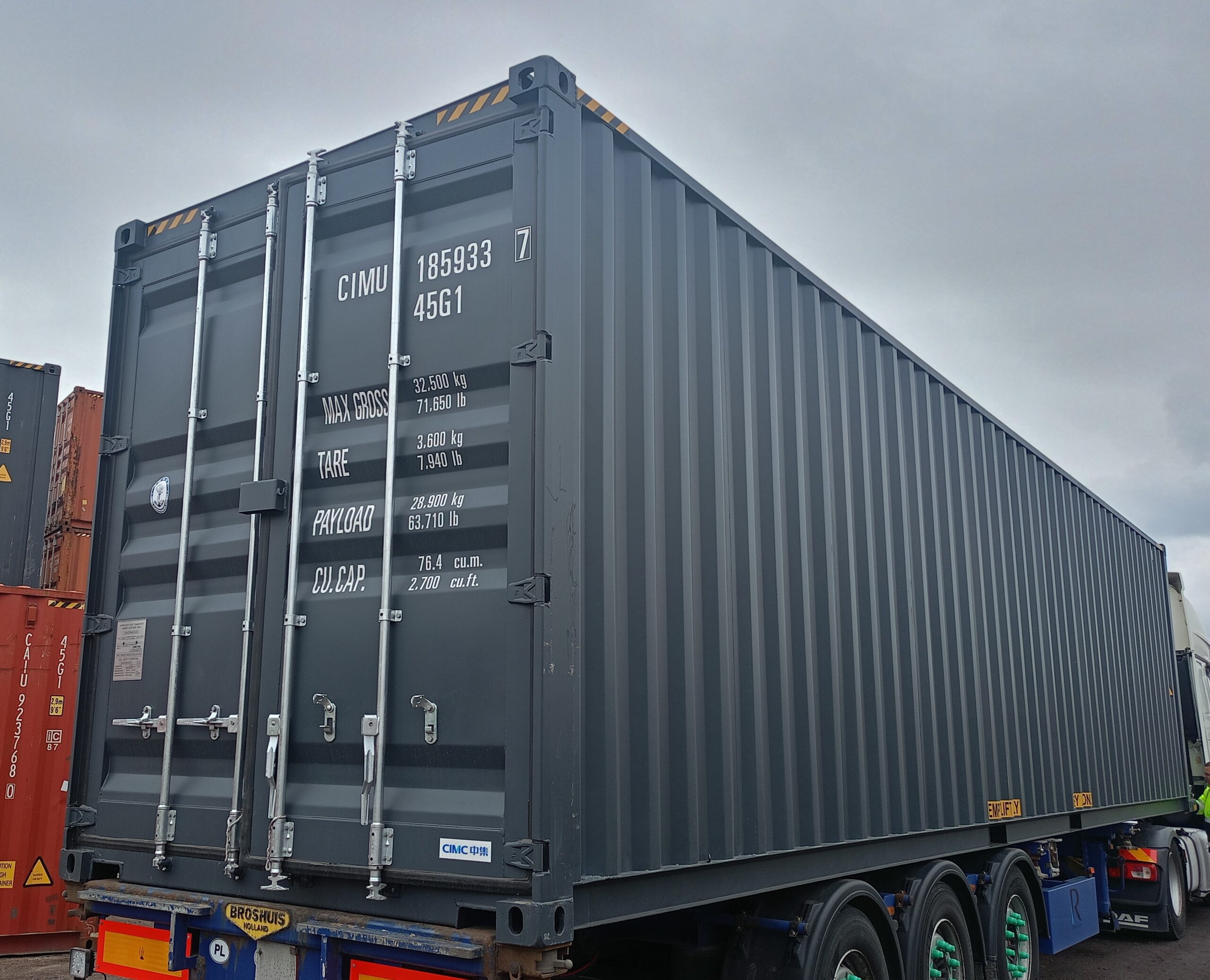 12m (40'HC) Kontener morski CIMU1859337 - obrazek 7