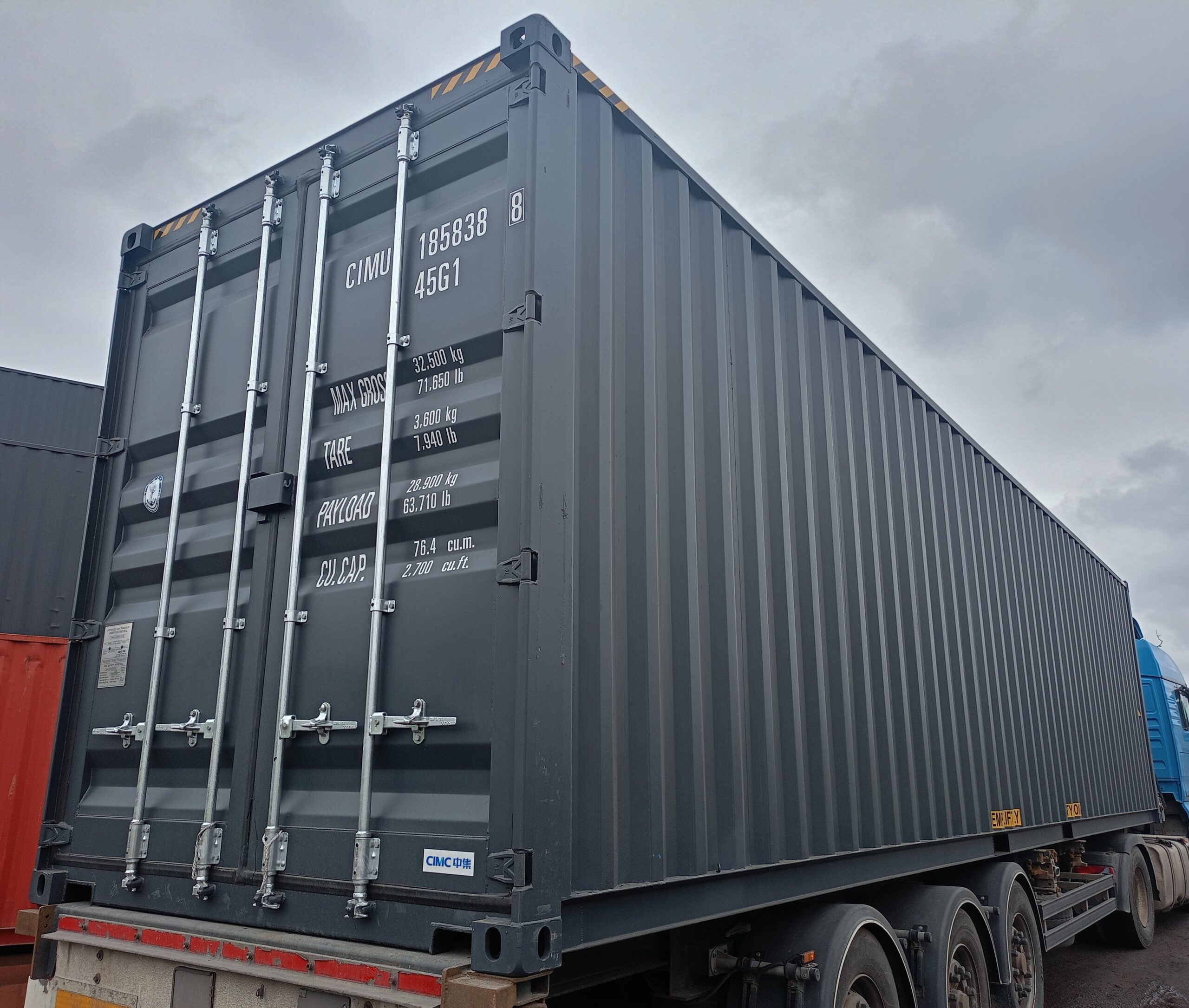 12m (40'HC) Kontener morski CIMU1858388 - obrazek 6