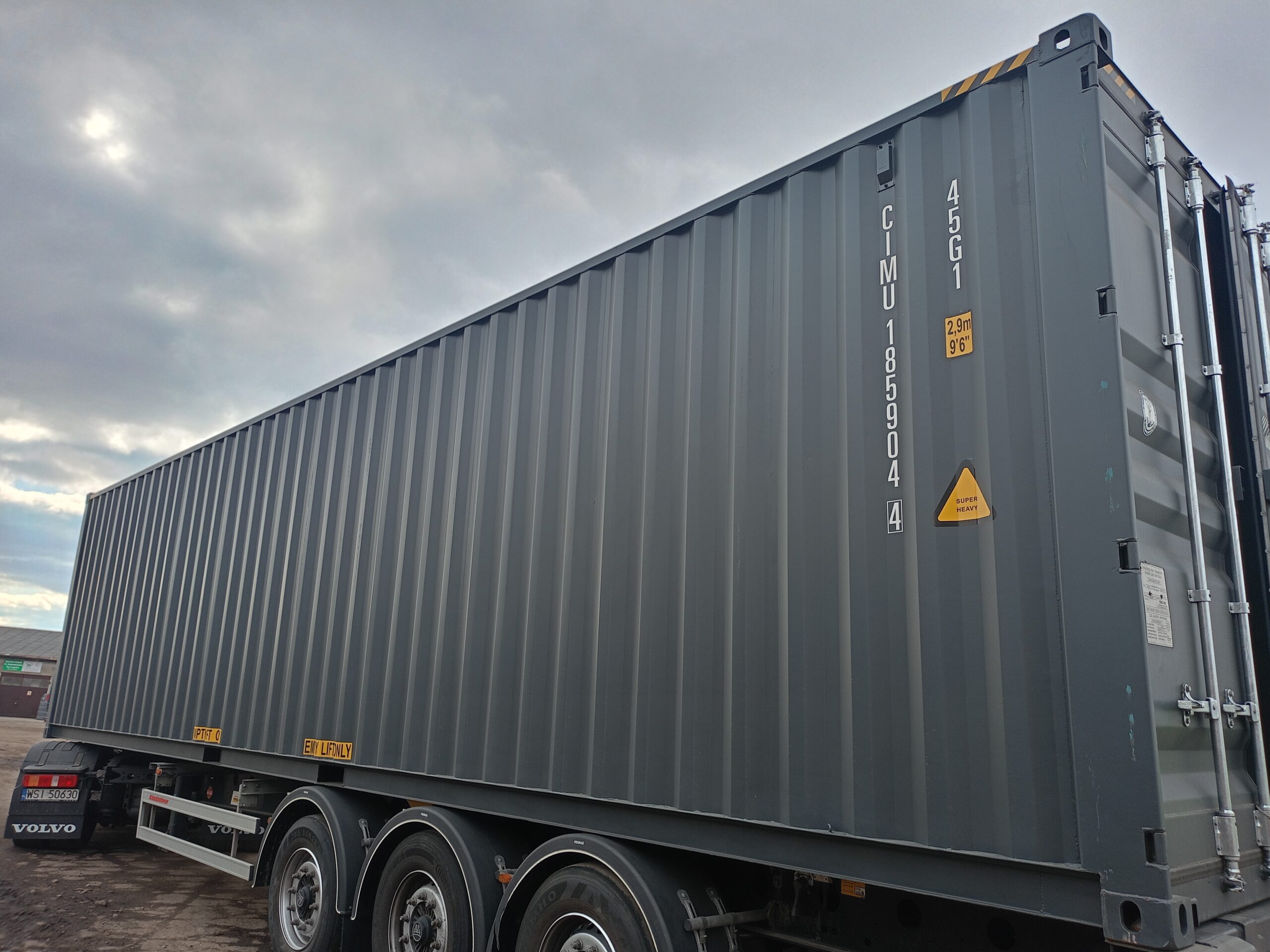 12m (40'HC) Kontener morski CIMU1859044 - obrazek 2