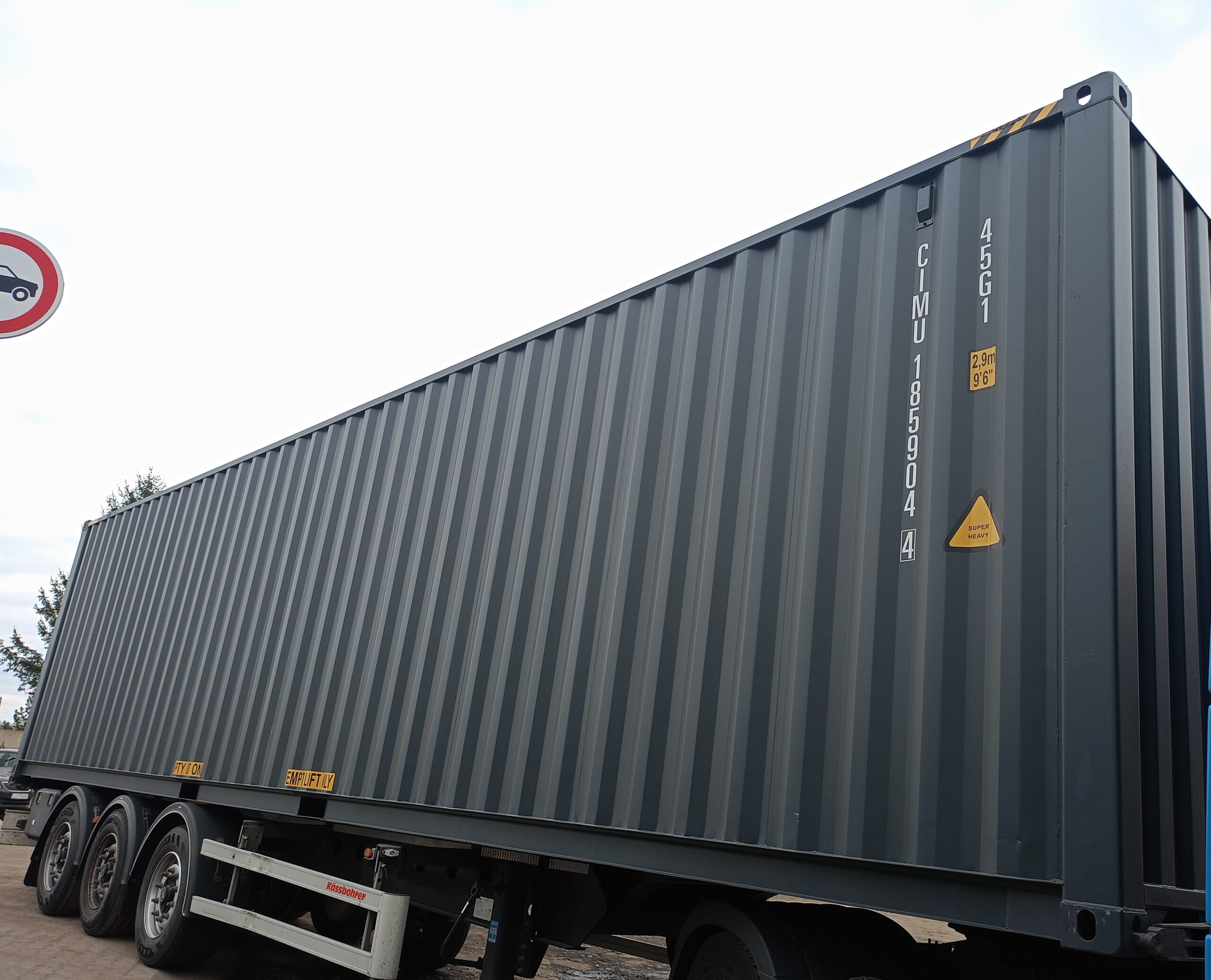 12m (40'HC) Kontener morski CIMU1859044 - obrazek 5