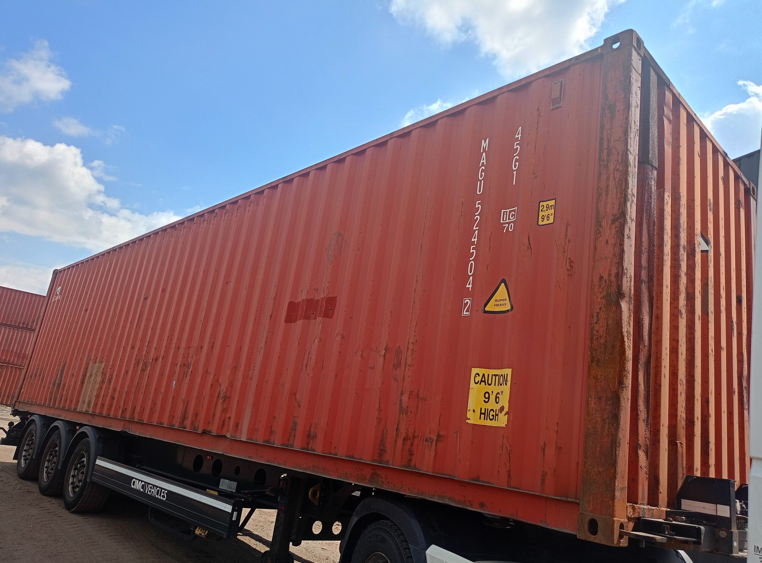 12m (40'HC) Kontener morski MAGU5245042 - obrazek 13