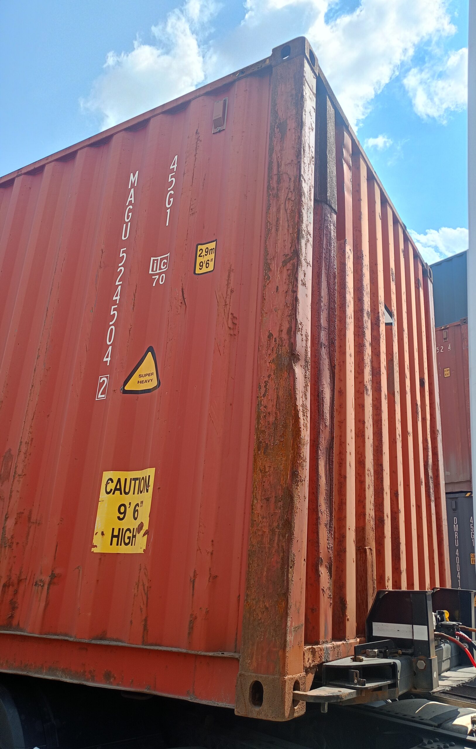 12m (40'HC) Kontener morski MAGU5245042 - obrazek 2