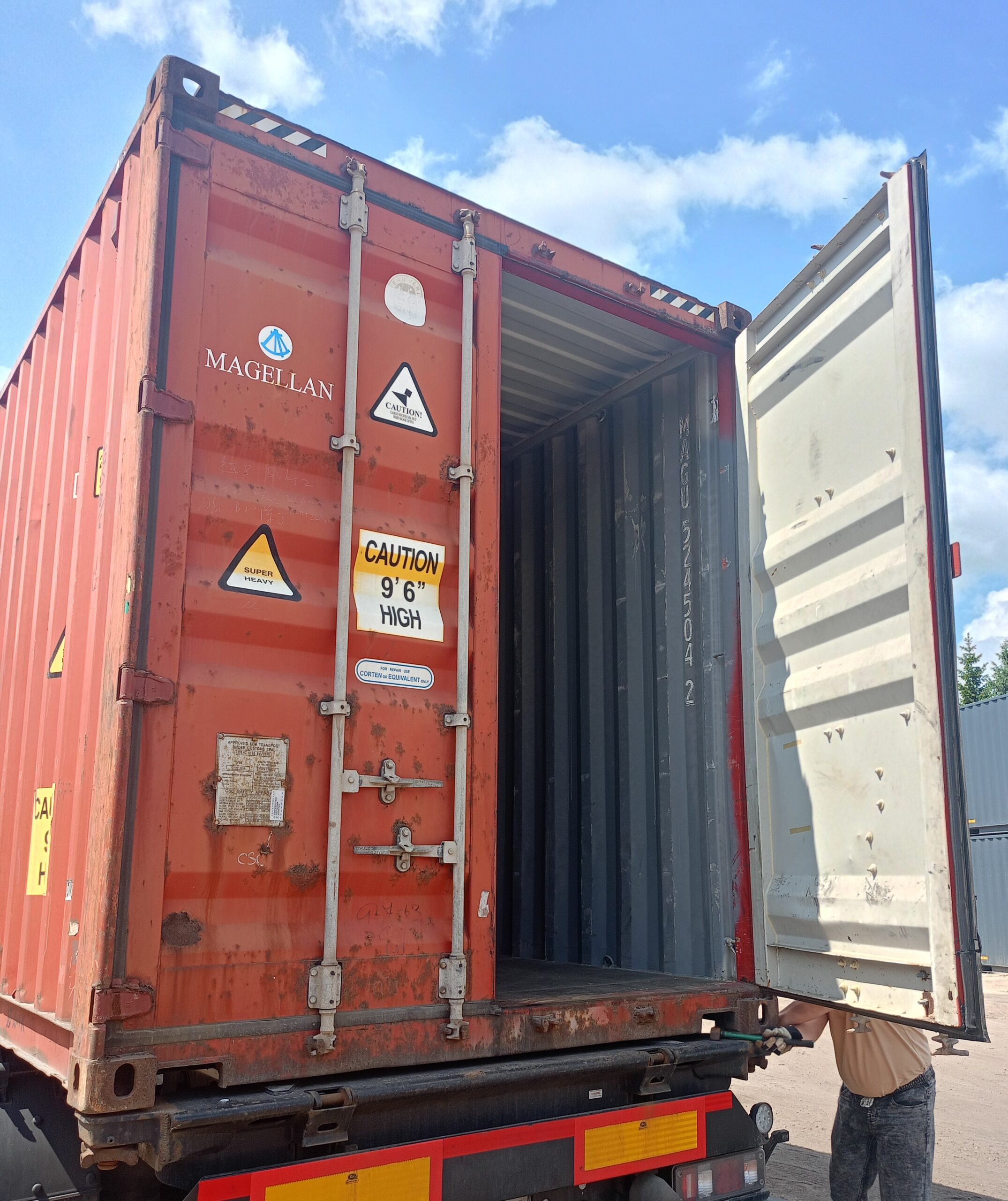 12m (40'HC) Kontener morski MAGU5245042 - obrazek 6