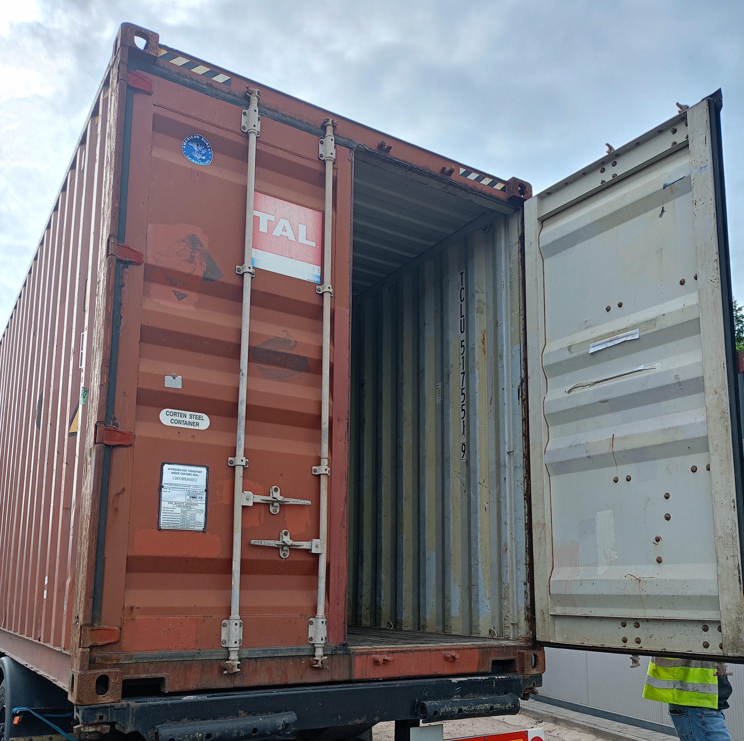 Kontener morski 12m (40'HC) TCLU5175519 - obrazek 2