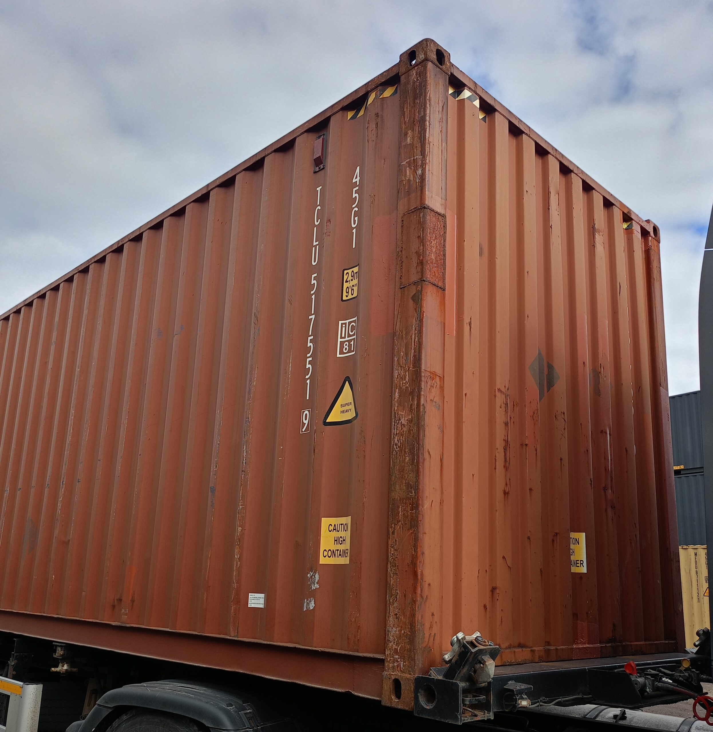 Kontener morski 12m (40'HC) TCLU5175519 - obrazek 5