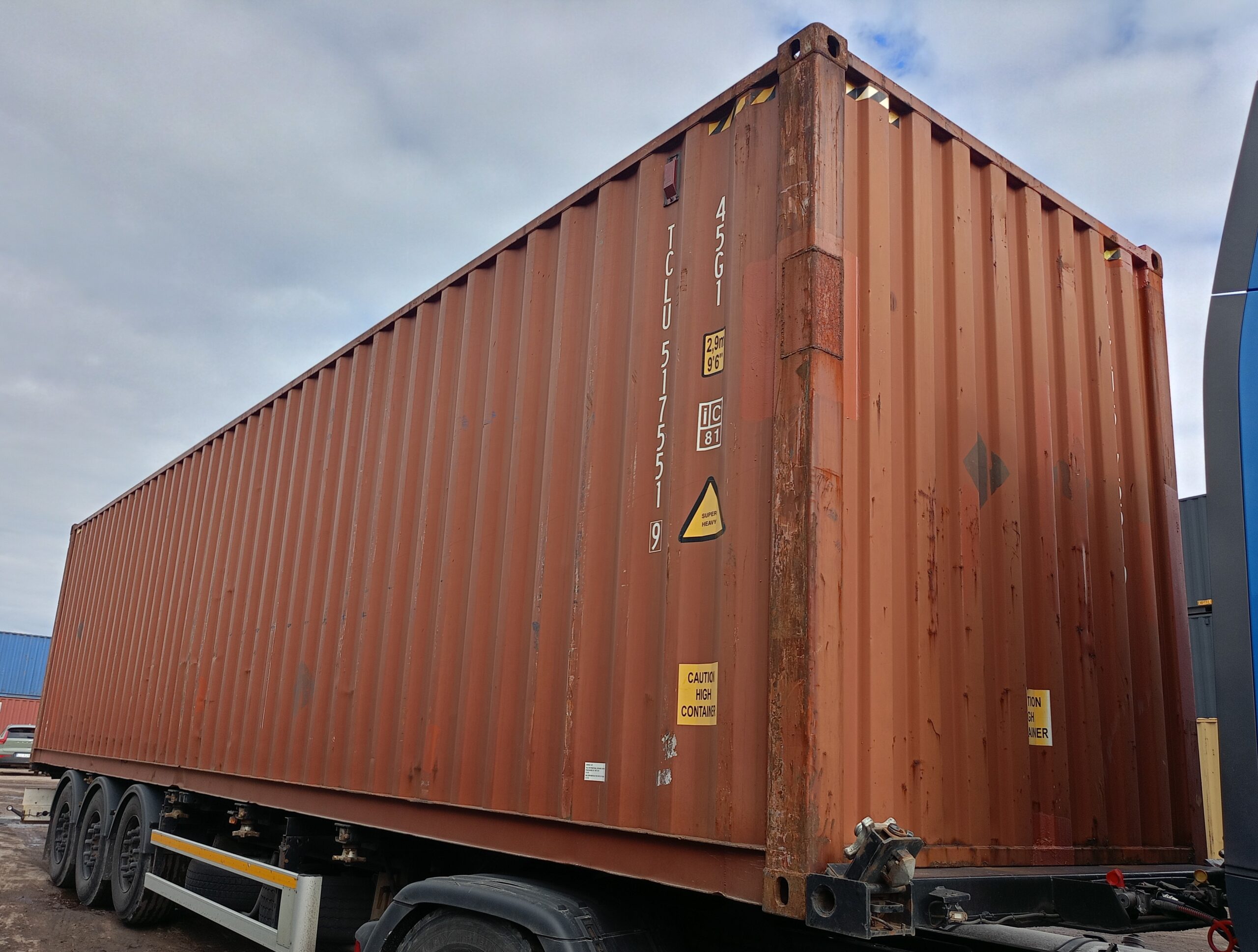 Kontener morski 12m (40'HC) TCLU5175519